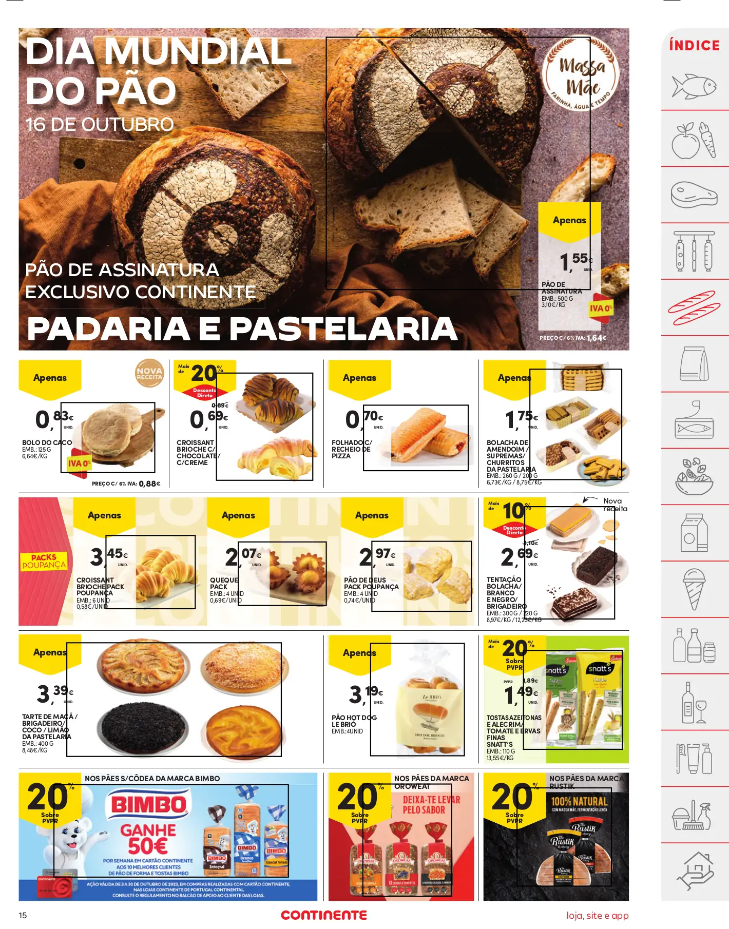 Folheto Continente desta semana (10 a 16 outubro)