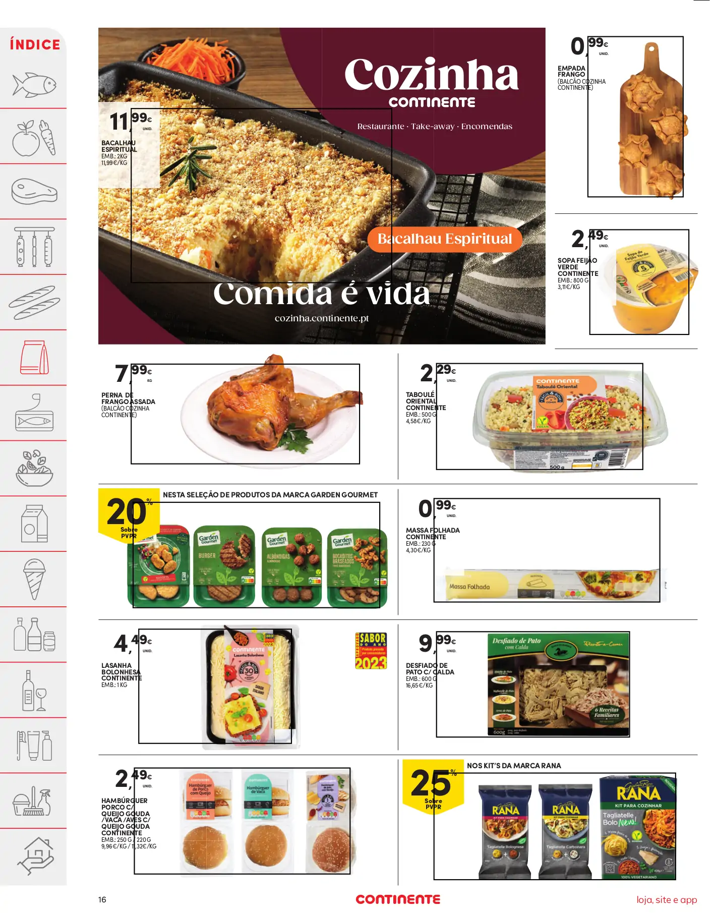 Folheto Continente desta semana (10 a 16 outubro)