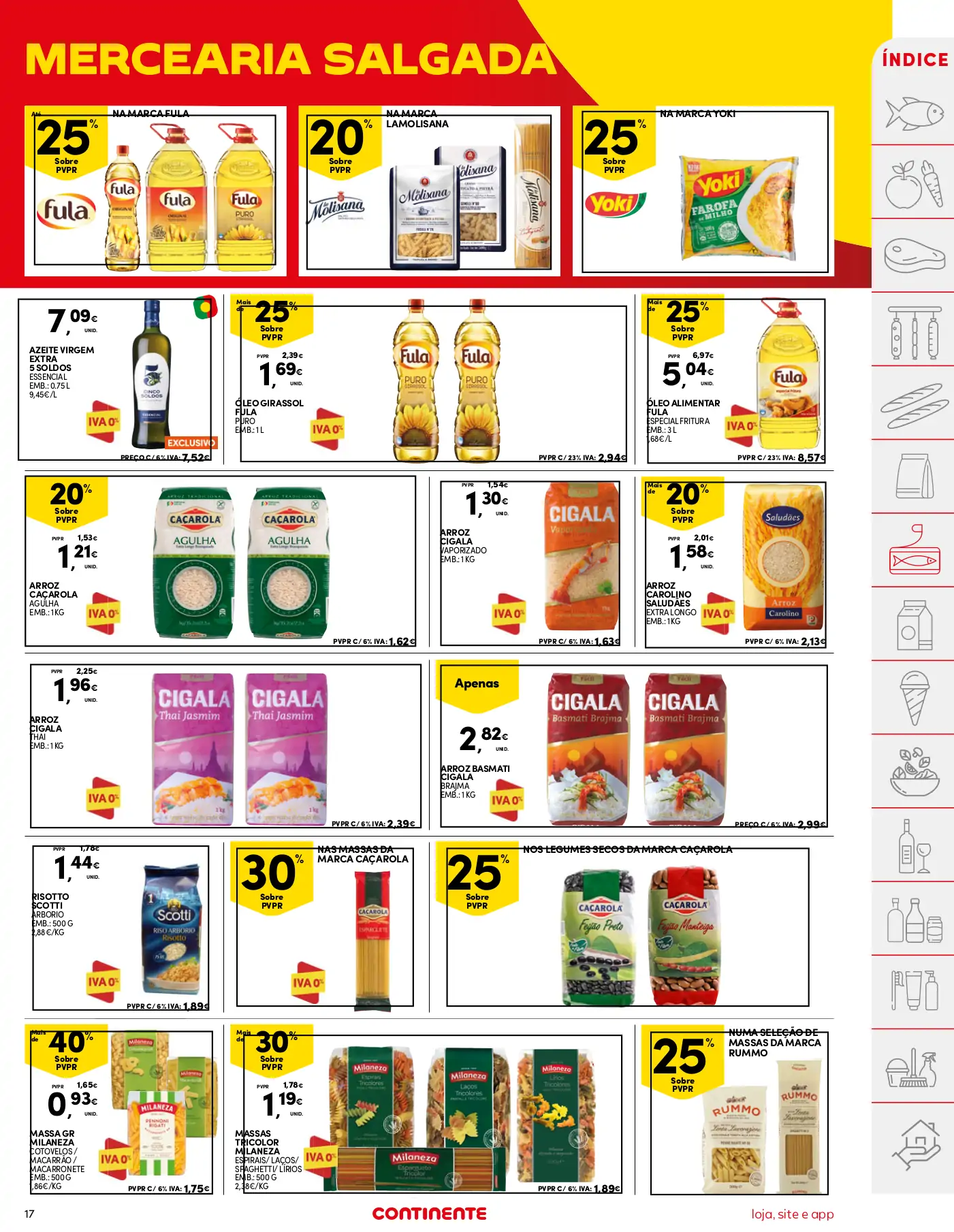 Folheto Continente (17 a 23 de outubro)