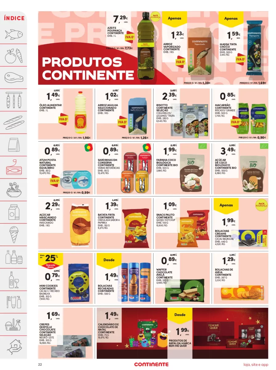 Folheto Continente (31 outubro a 6 novembro)