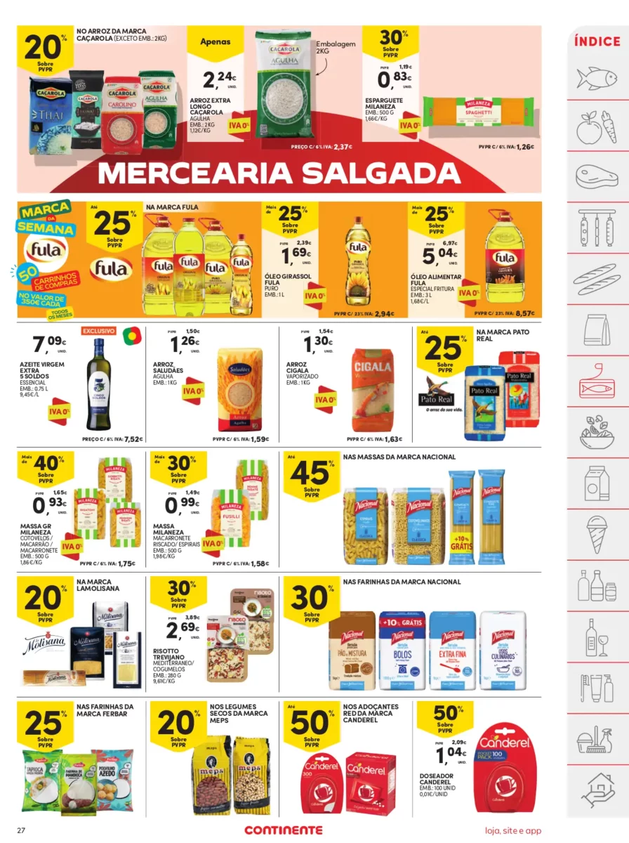 Folheto Continente (31 outubro a 6 novembro)