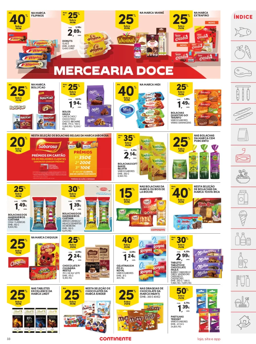 Folheto Continente (31 outubro a 6 novembro)