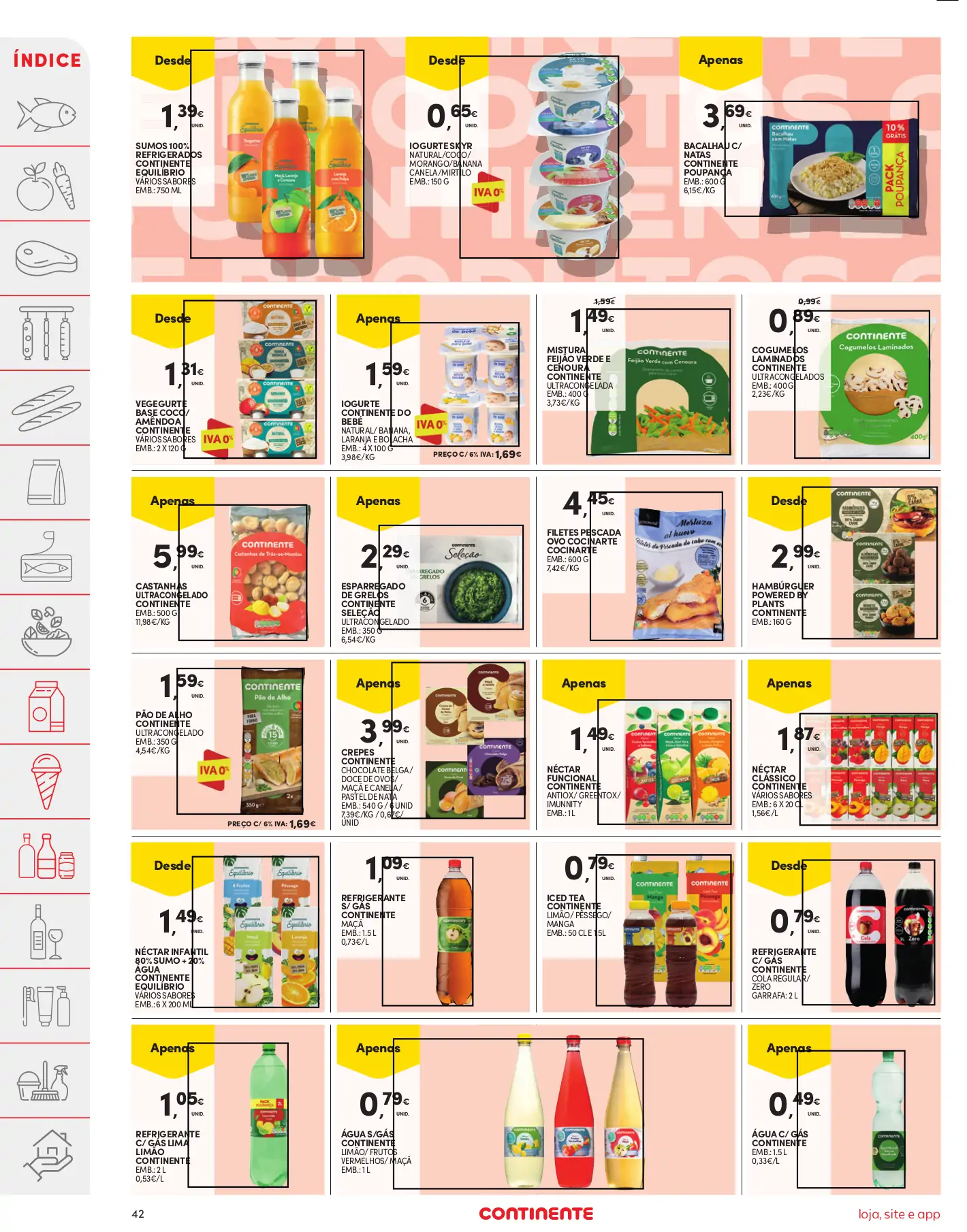Folheto Continente desta semana (10 a 16 outubro)