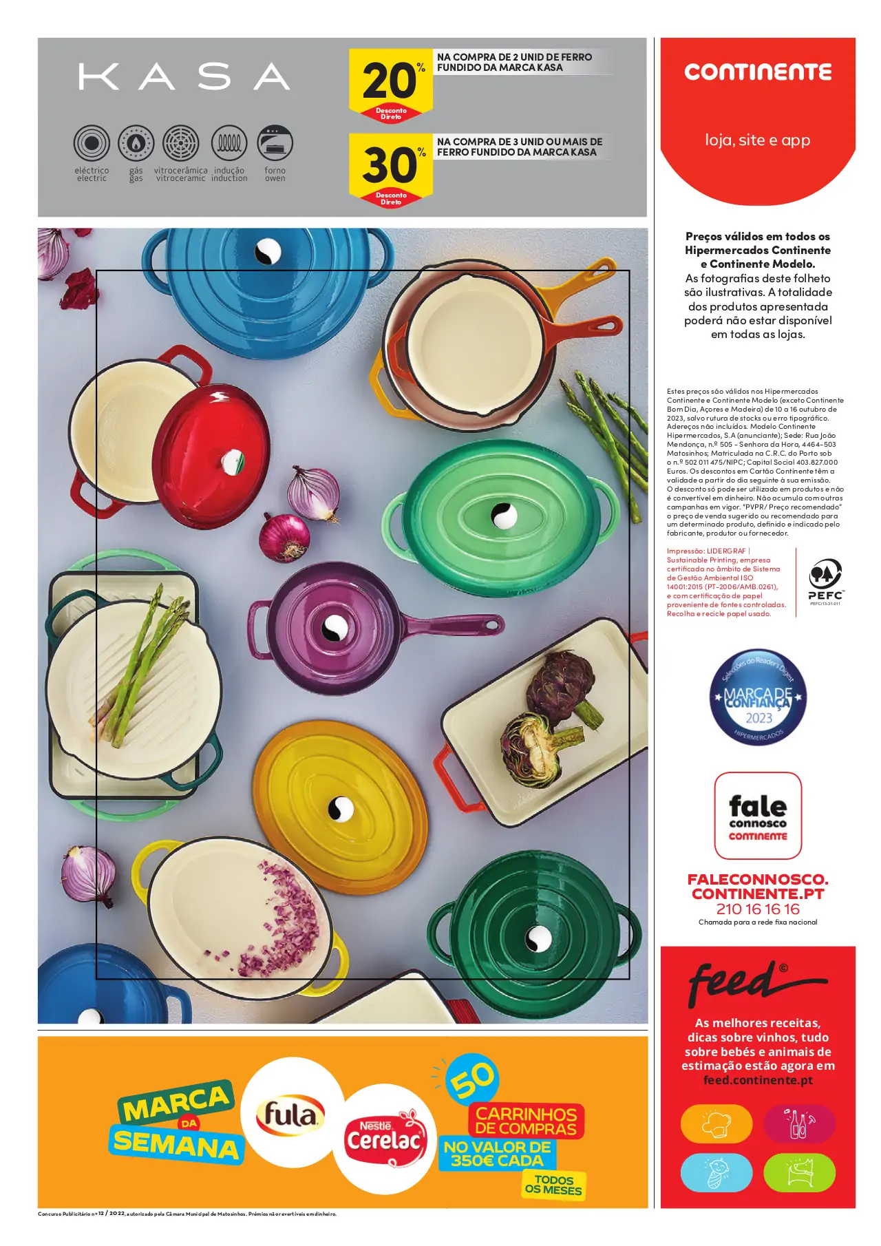 Folheto Continente desta semana (10 a 16 outubro)