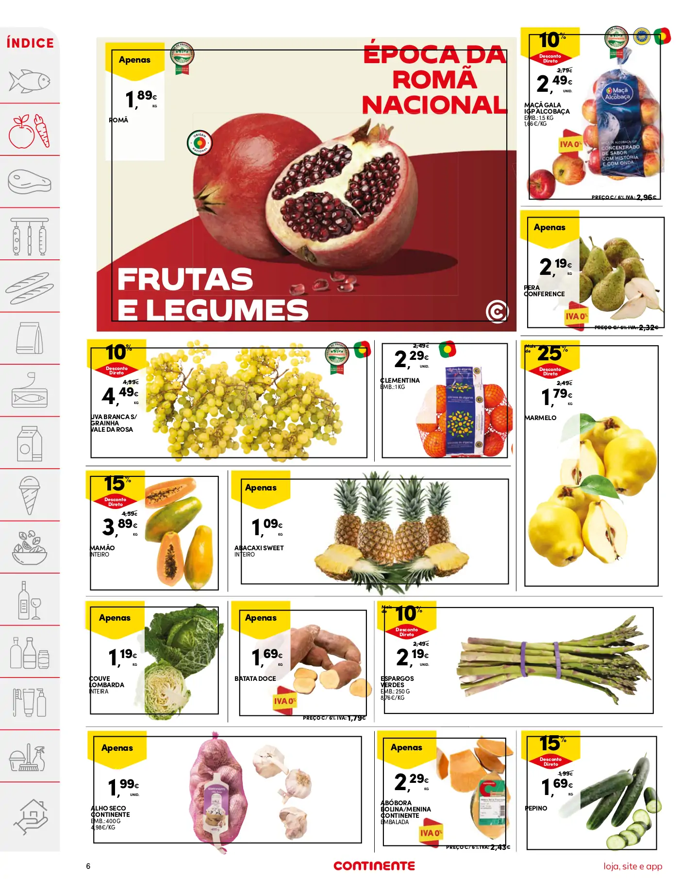 Folheto Continente (17 a 23 de outubro)