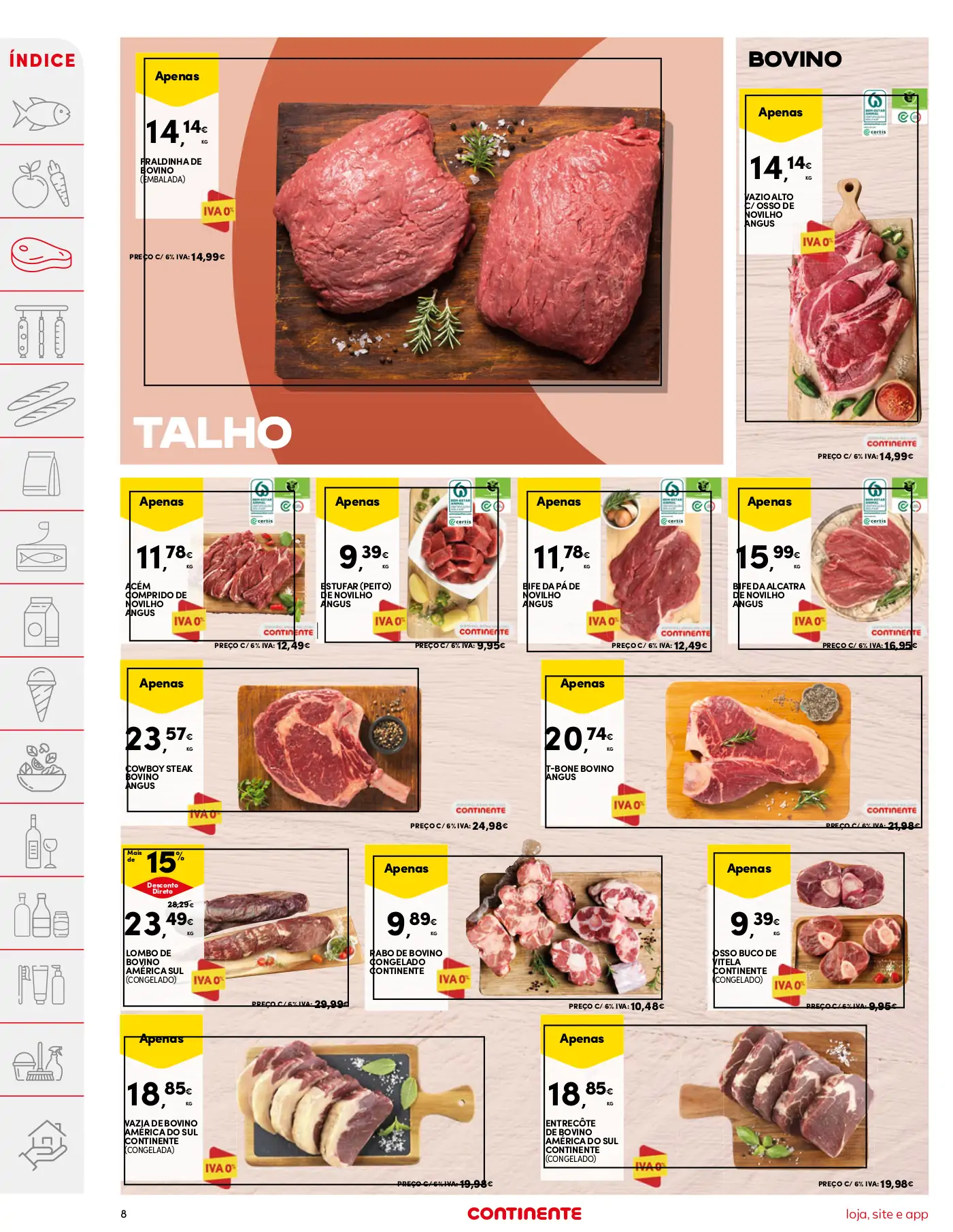Folheto Continente (17 a 23 de outubro)
