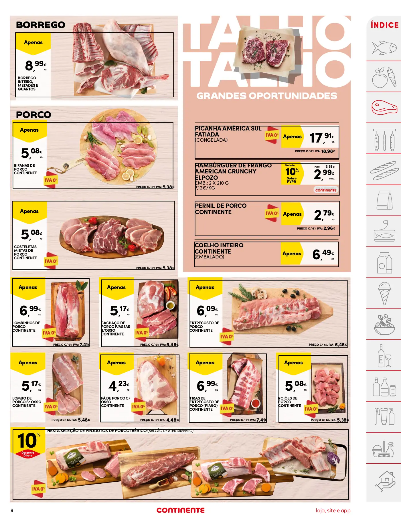 Folheto Continente (17 a 23 de outubro)