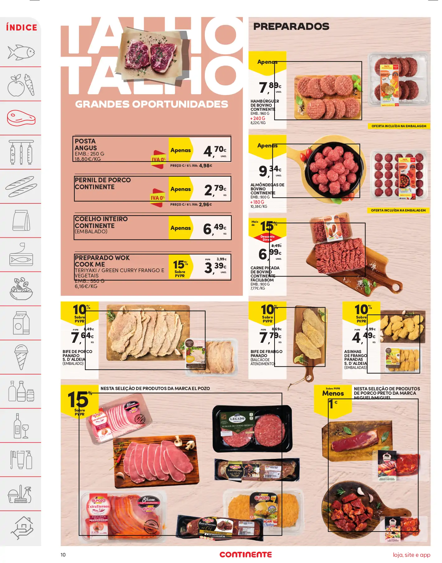 Folheto Continente desta semana (10 a 16 outubro)