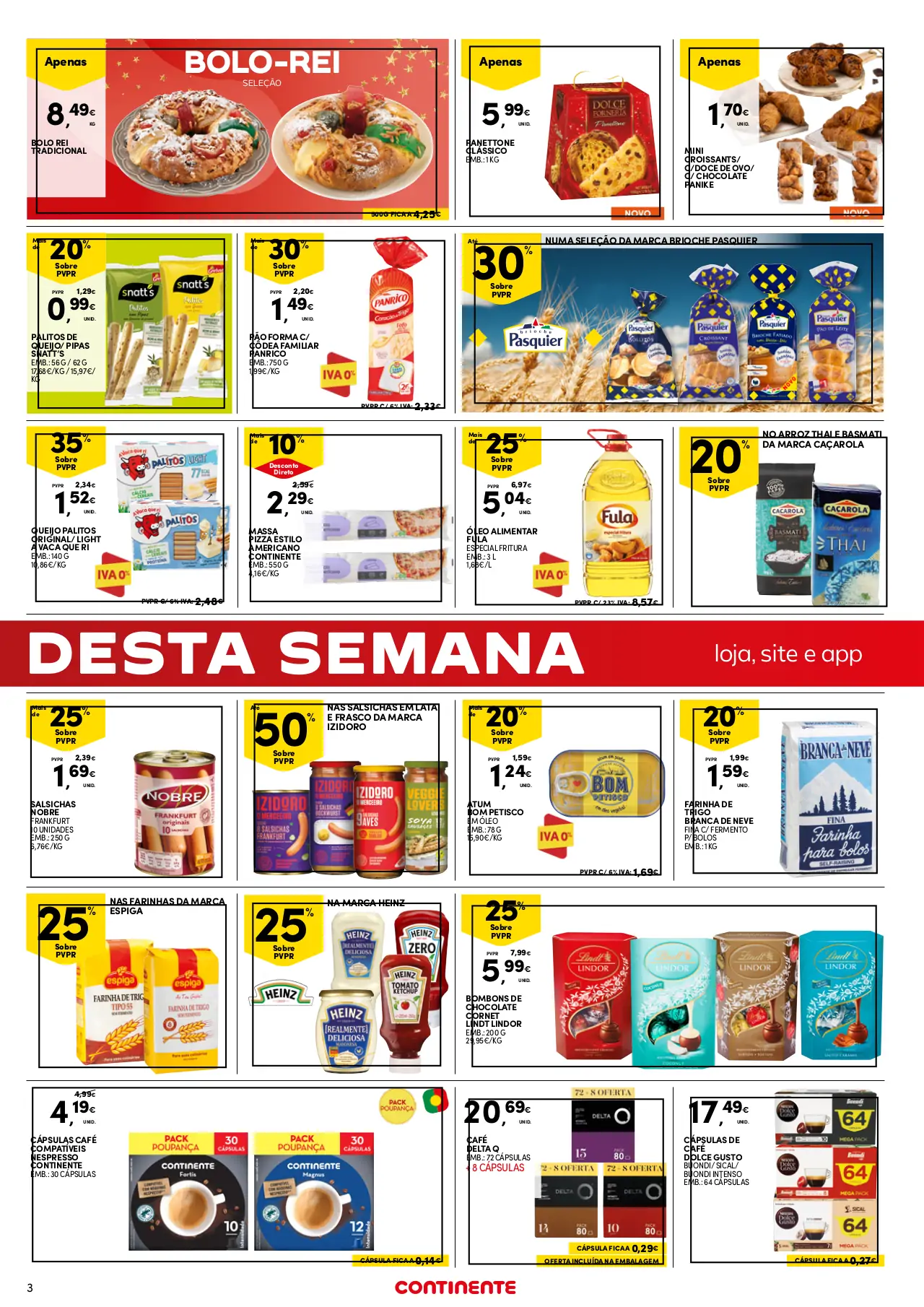 Folheto Continente fim-de-semana (13 a 16 outubro)
