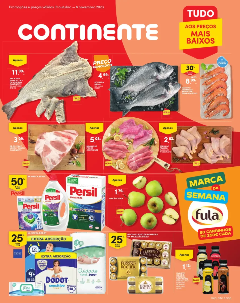 Folheto Continente Madeira (31 outubro a 6 novembro)