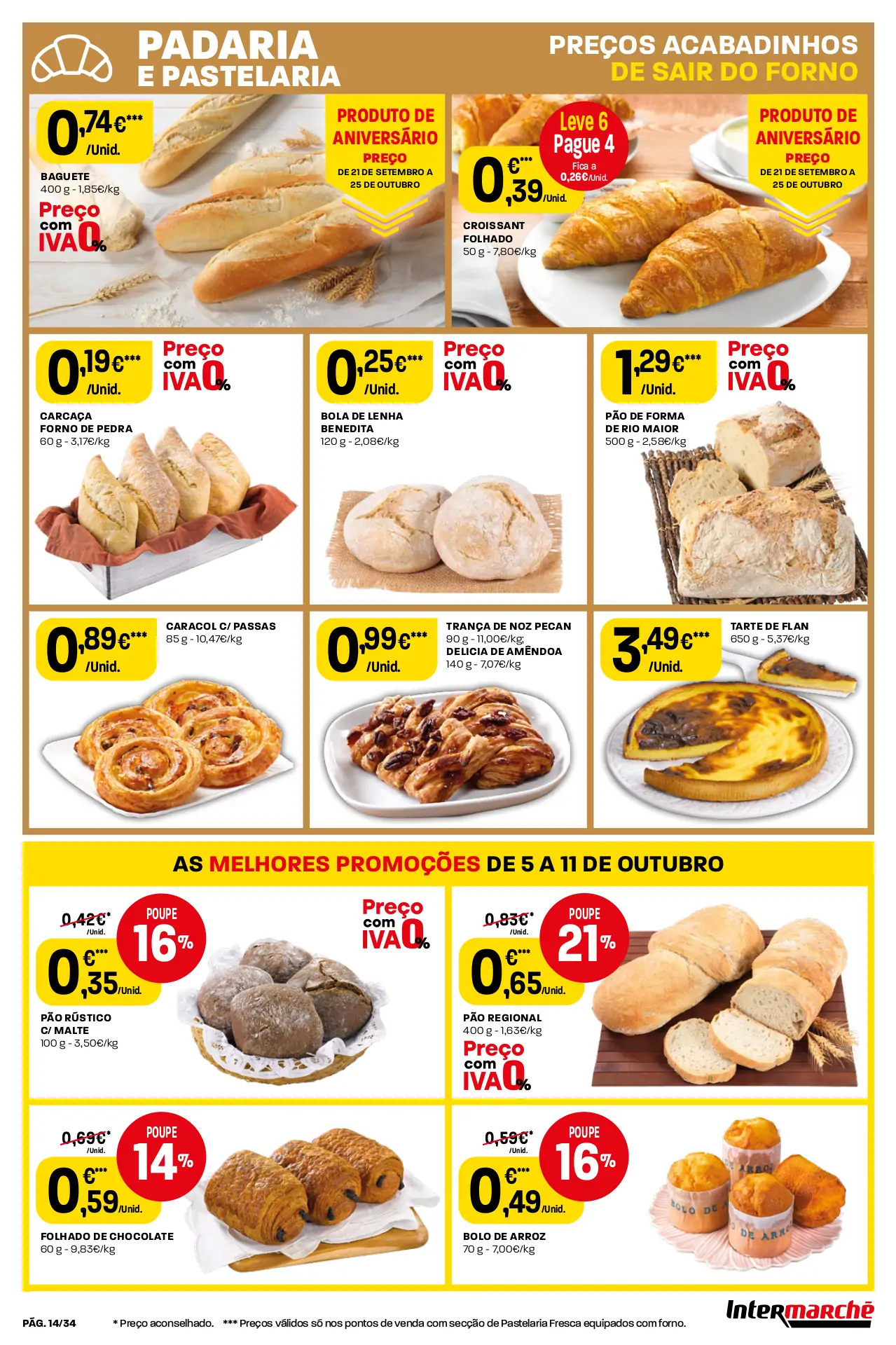 Folheto Intermarch&eacute; desta semana (5 a 11 outubro)