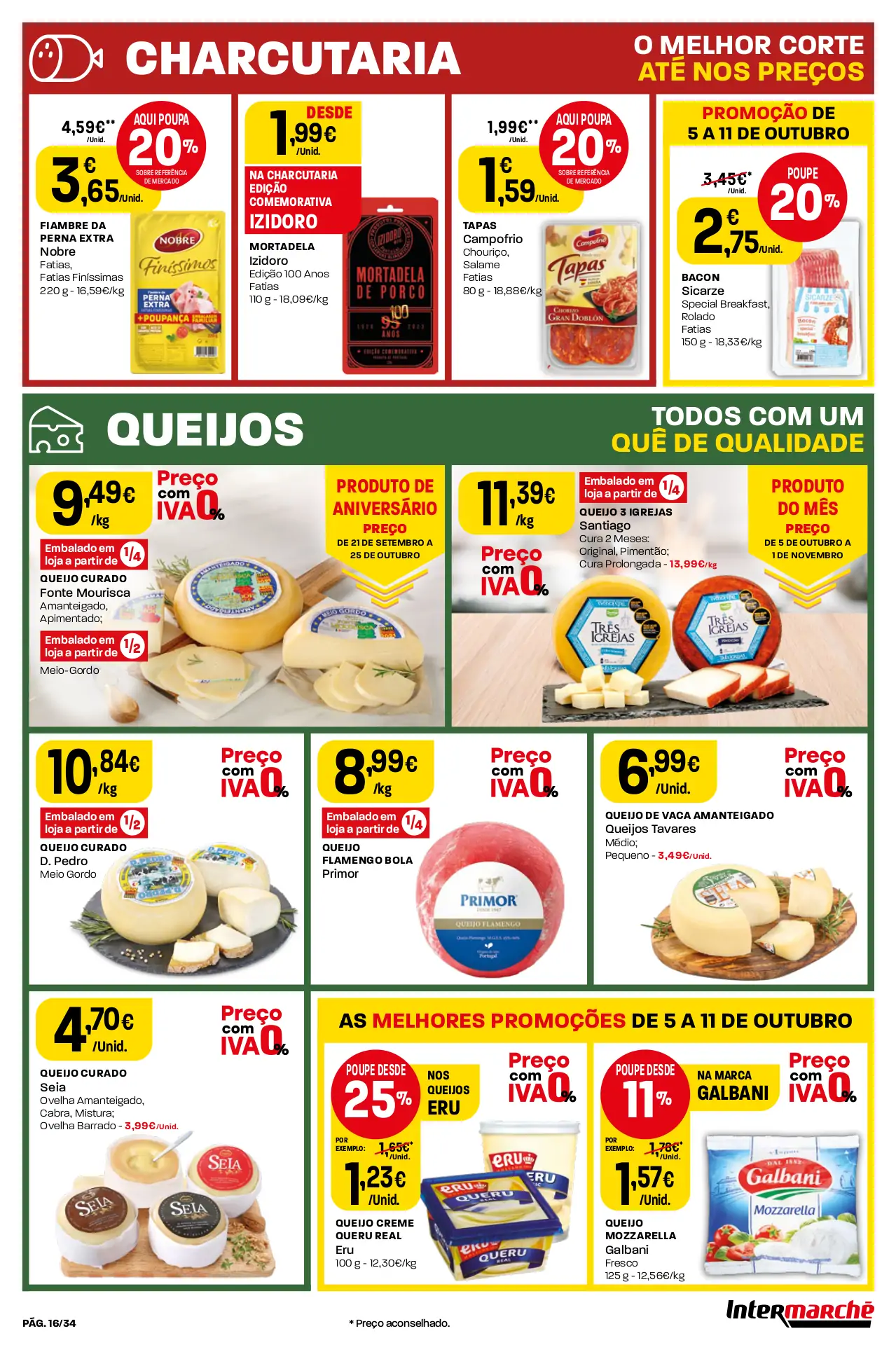 Folheto Intermarch&eacute; desta semana (5 a 11 outubro)
