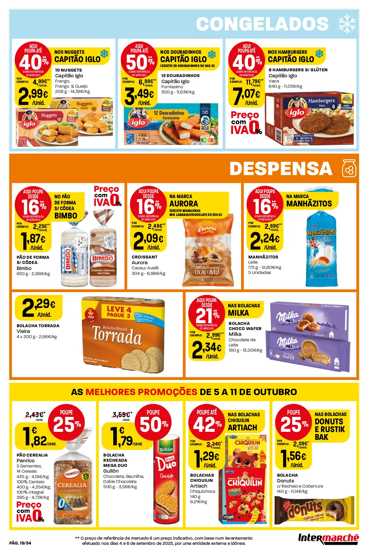 Folheto Intermarch&eacute; desta semana (5 a 11 outubro)