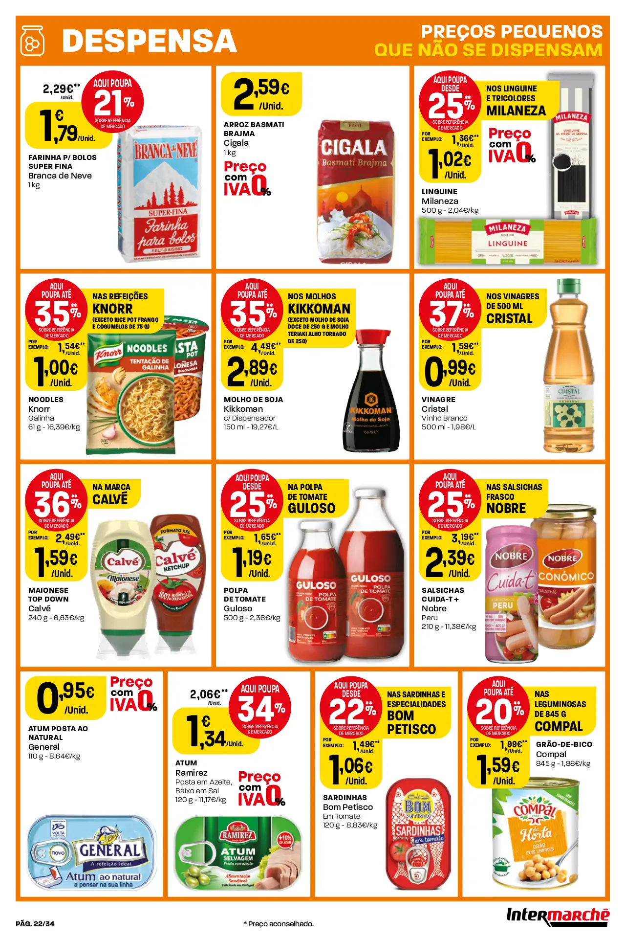 Folheto Intermarch&eacute; desta semana (5 a 11 outubro)