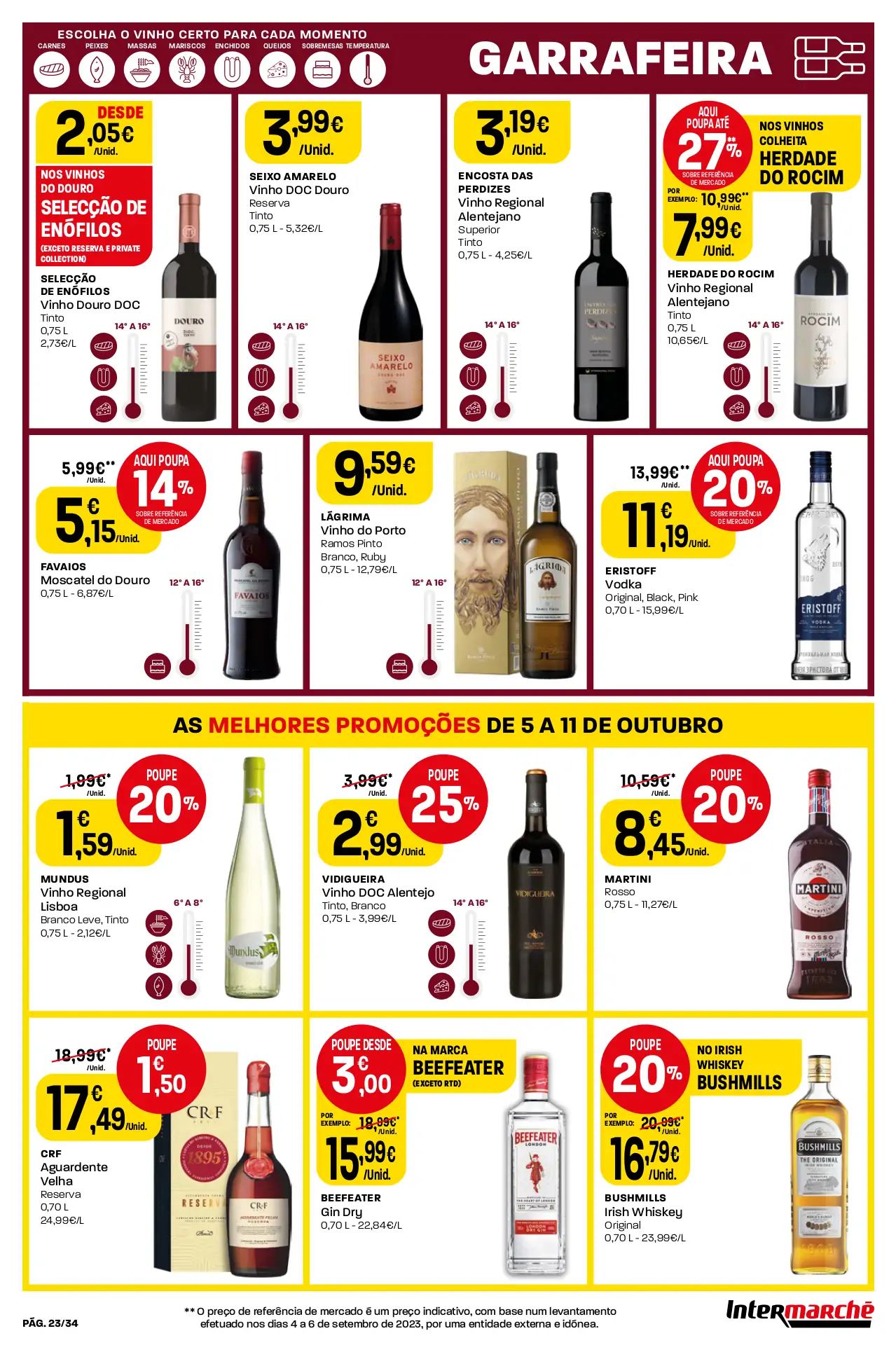 Folheto Intermarch&eacute; desta semana (5 a 11 outubro)