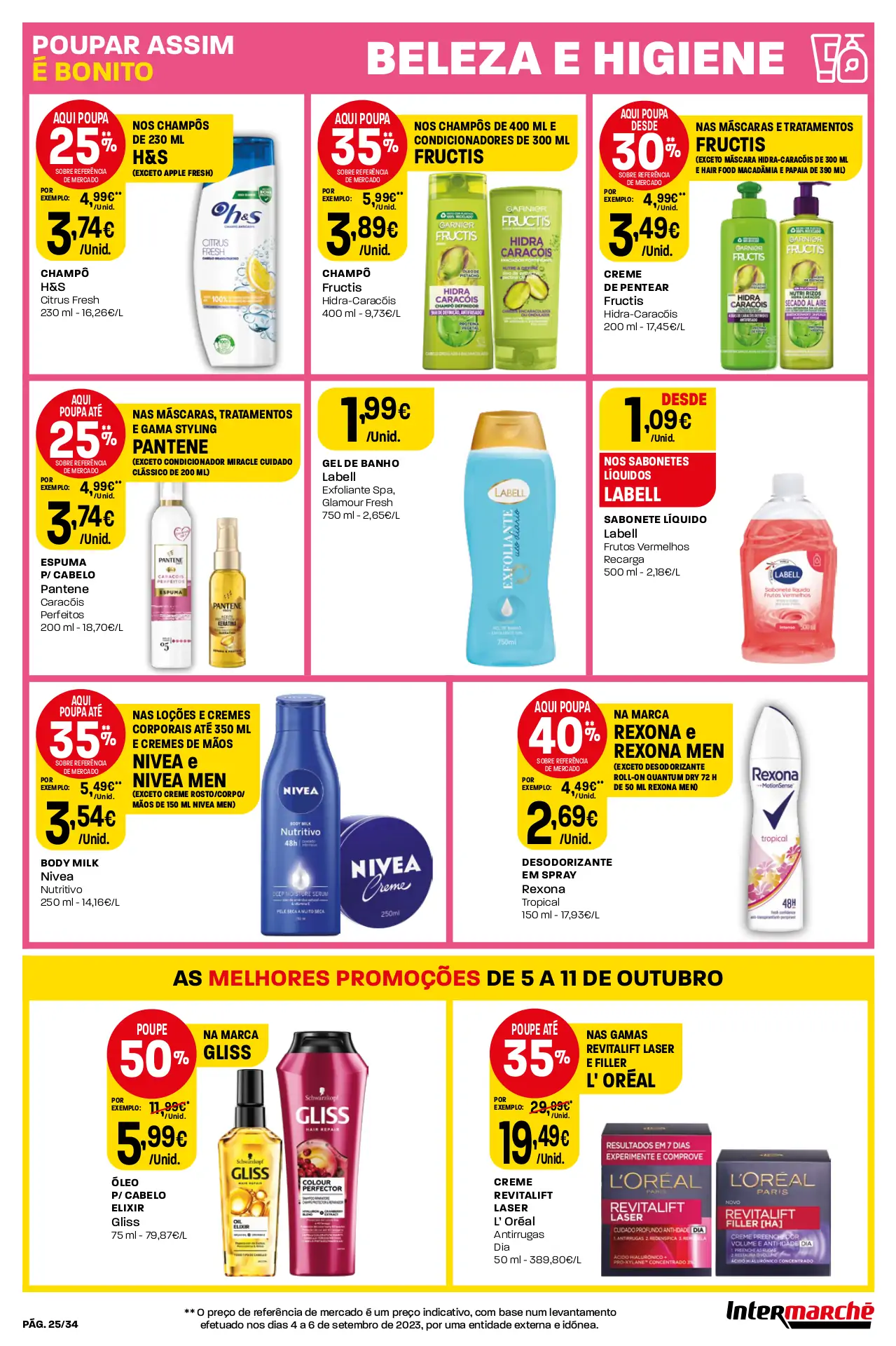 Folheto Intermarch&eacute; desta semana (5 a 11 outubro)