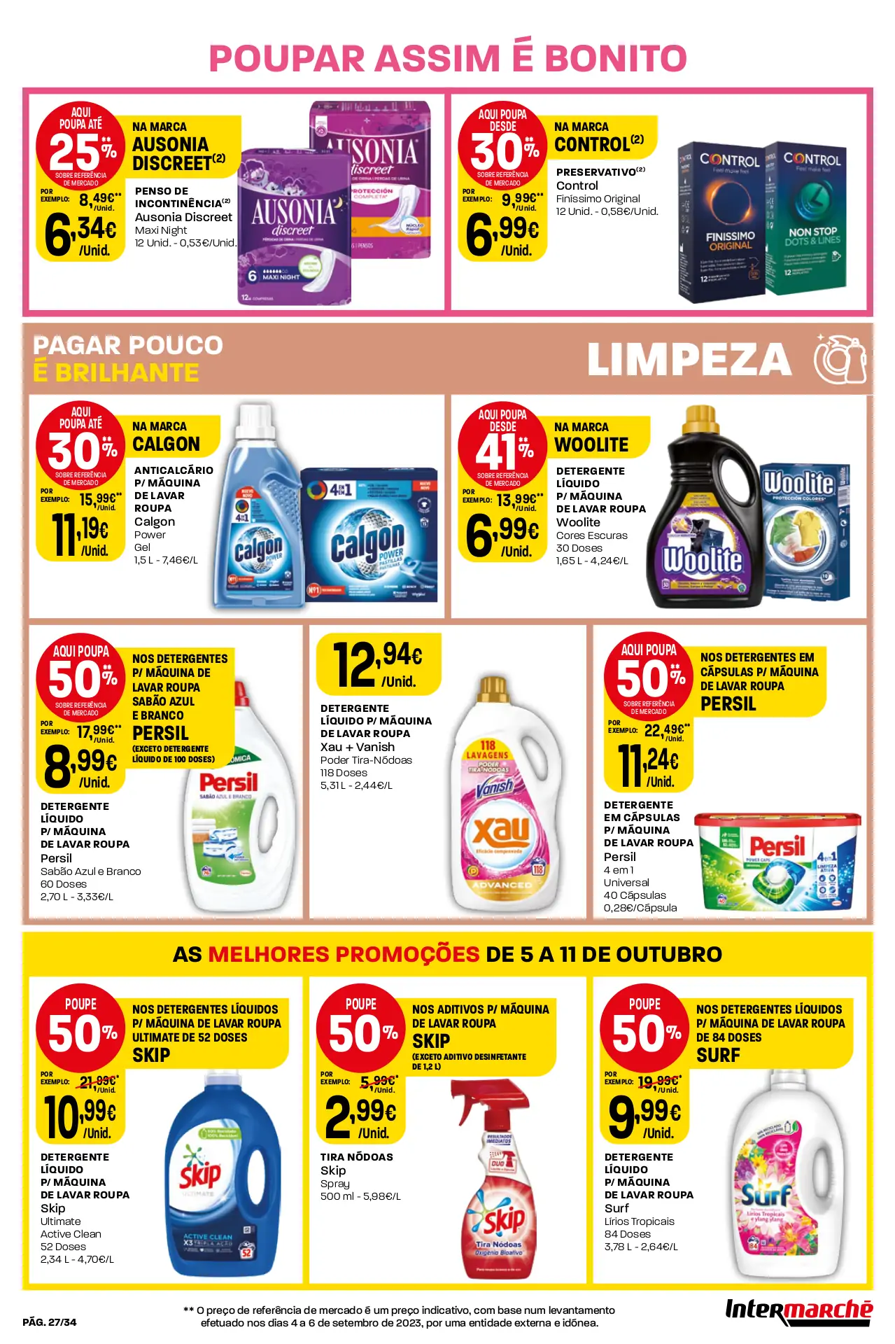 Folheto Intermarch&eacute; desta semana (5 a 11 outubro)