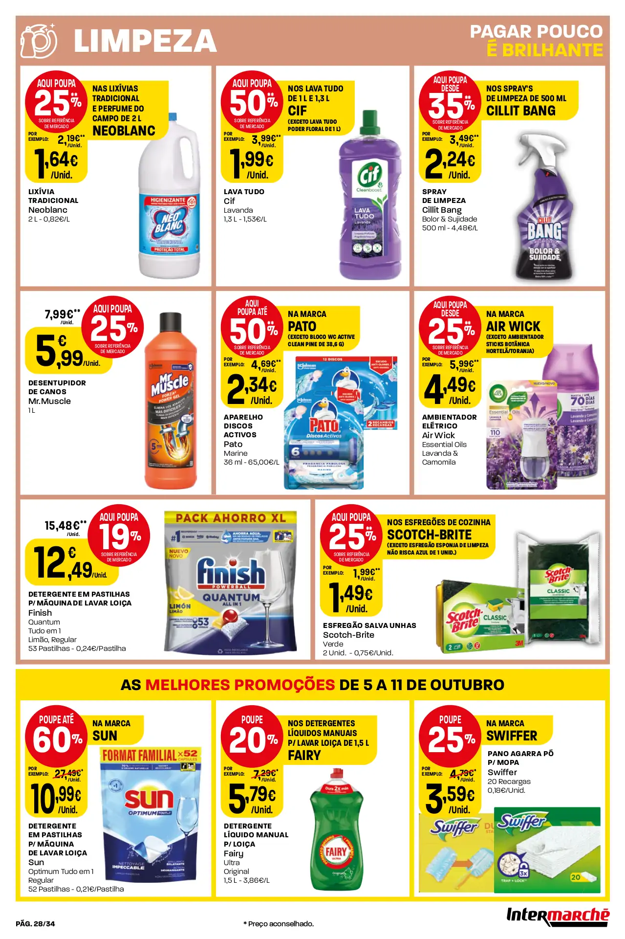 Folheto Intermarch&eacute; desta semana (5 a 11 outubro)