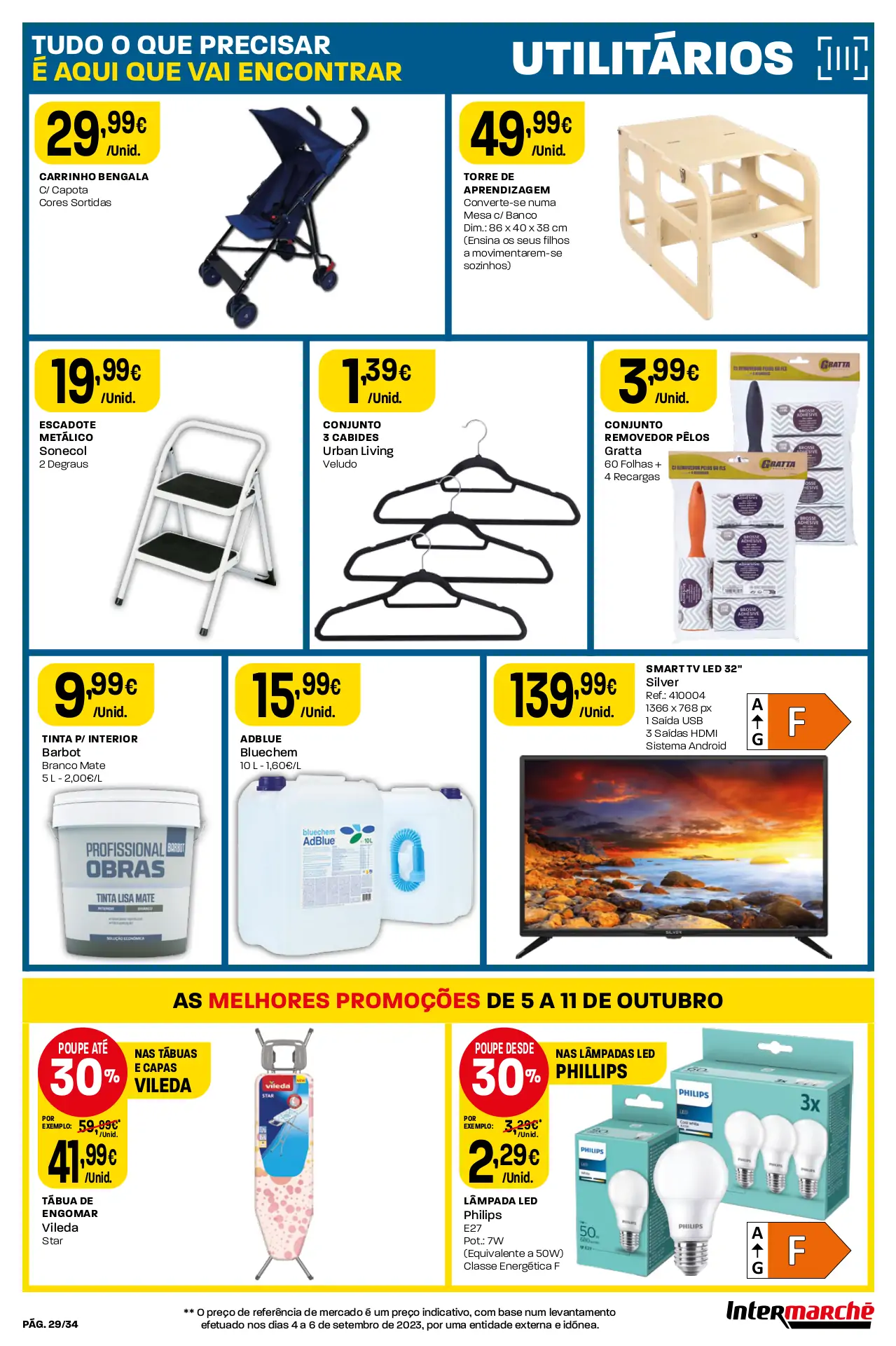 Folheto Intermarch&eacute; desta semana (5 a 11 outubro)