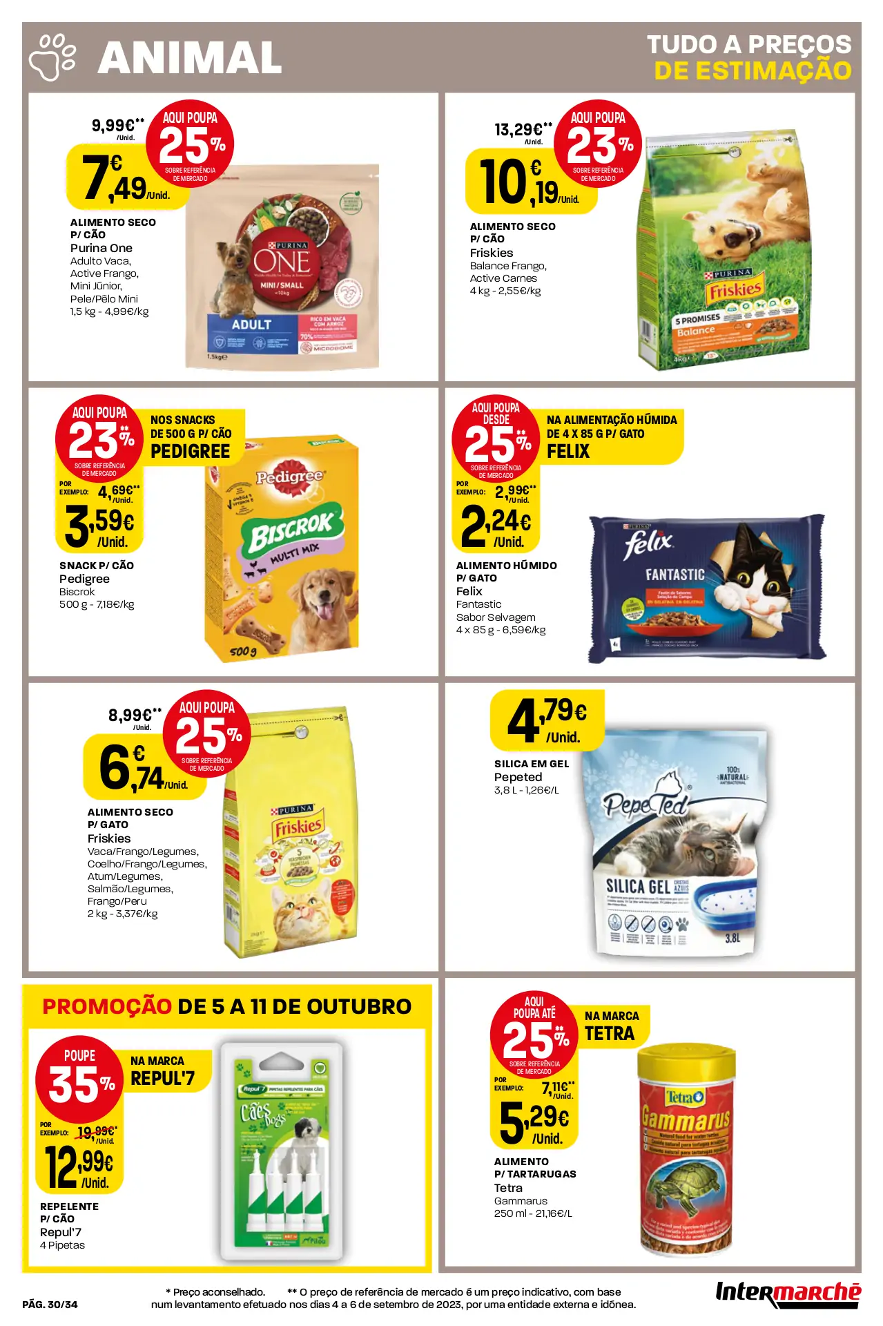 Folheto Intermarch&eacute; desta semana (5 a 11 outubro)