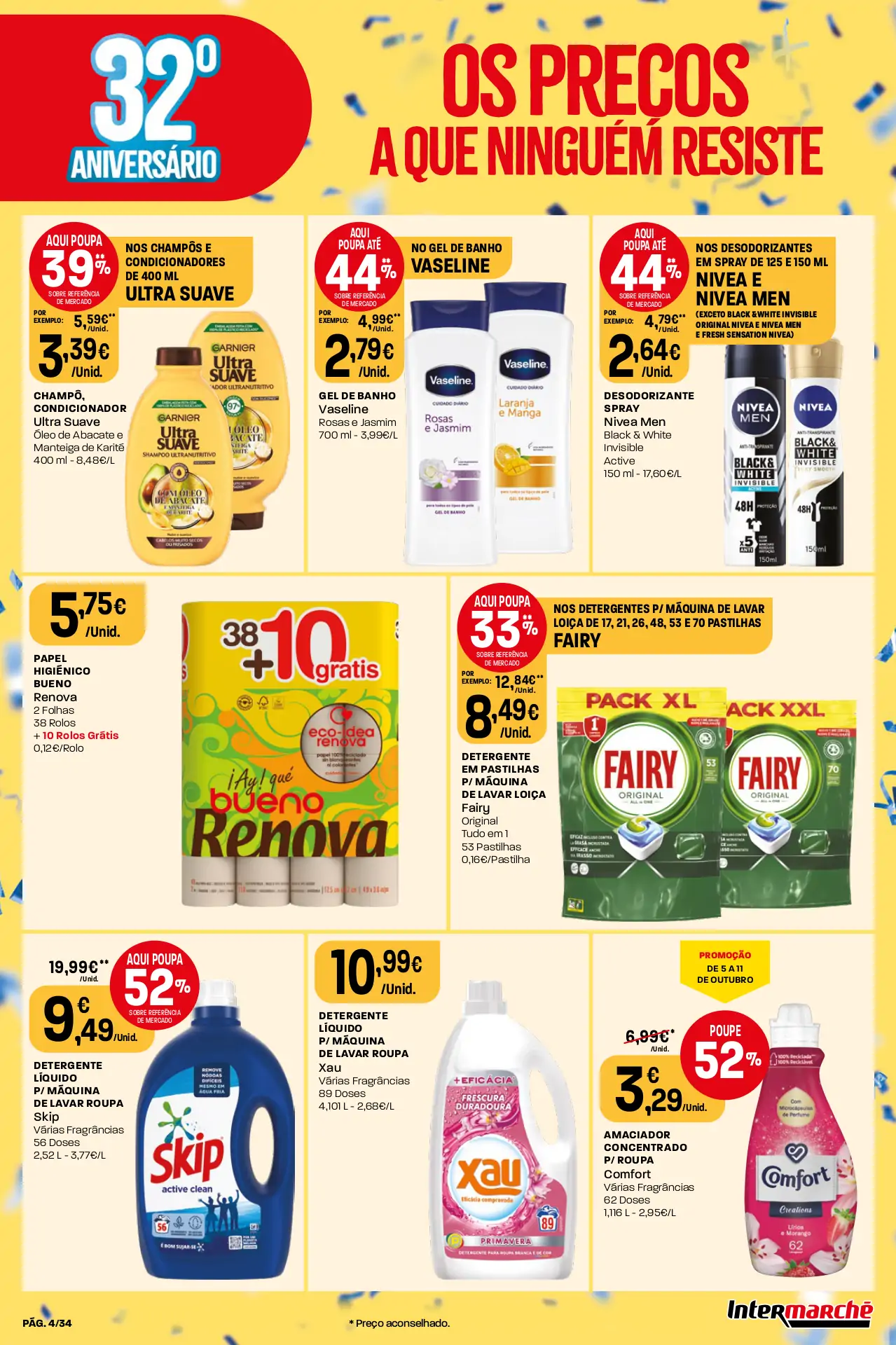 Folheto Intermarch&eacute; desta semana (5 a 11 outubro)