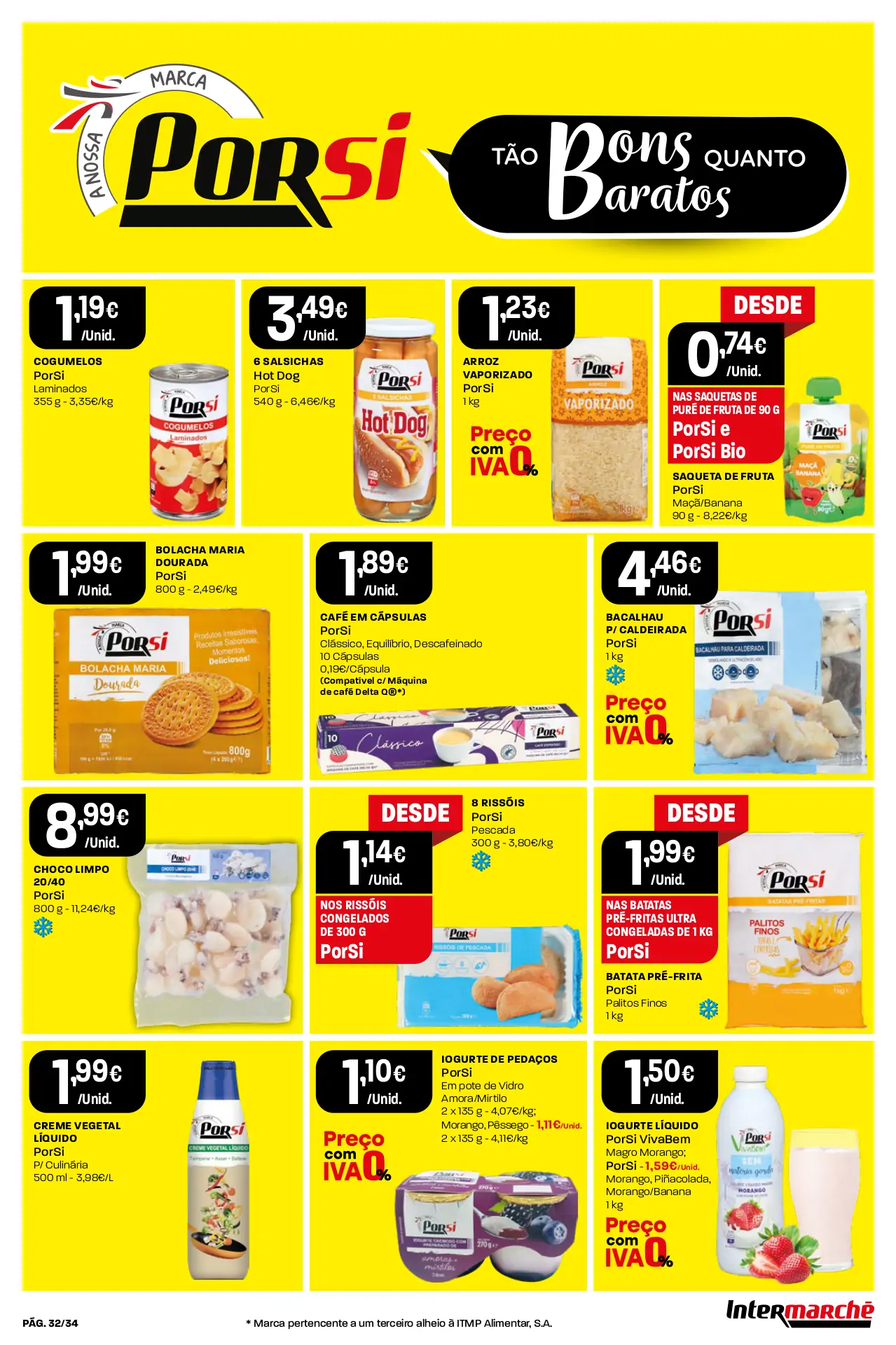 Folheto Intermarch&eacute; desta semana (5 a 11 outubro)