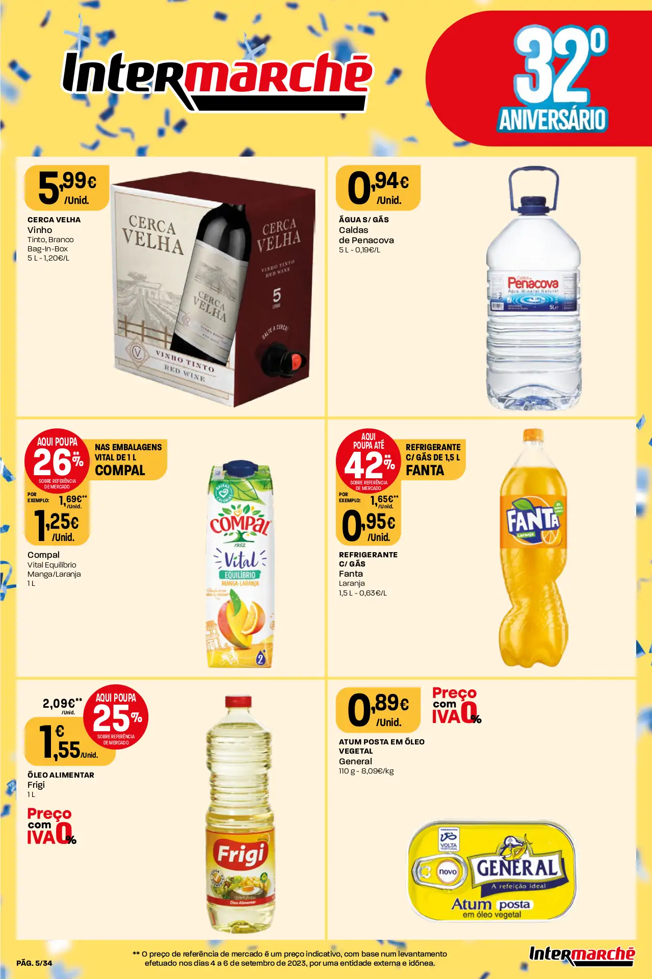 Folheto Intermarch&eacute; desta semana (5 a 11 outubro)