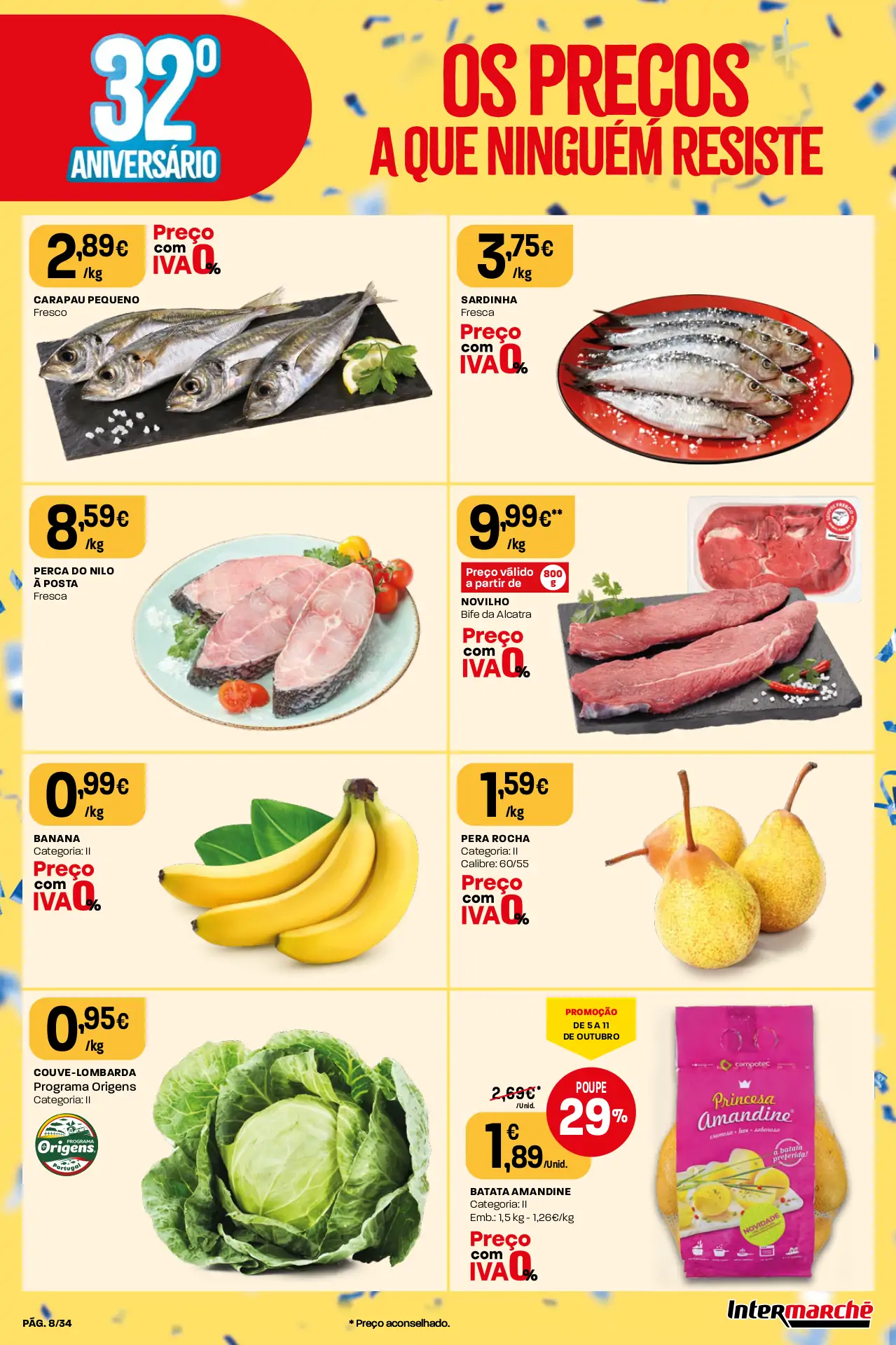 Folheto Intermarch&eacute; desta semana (5 a 11 outubro)