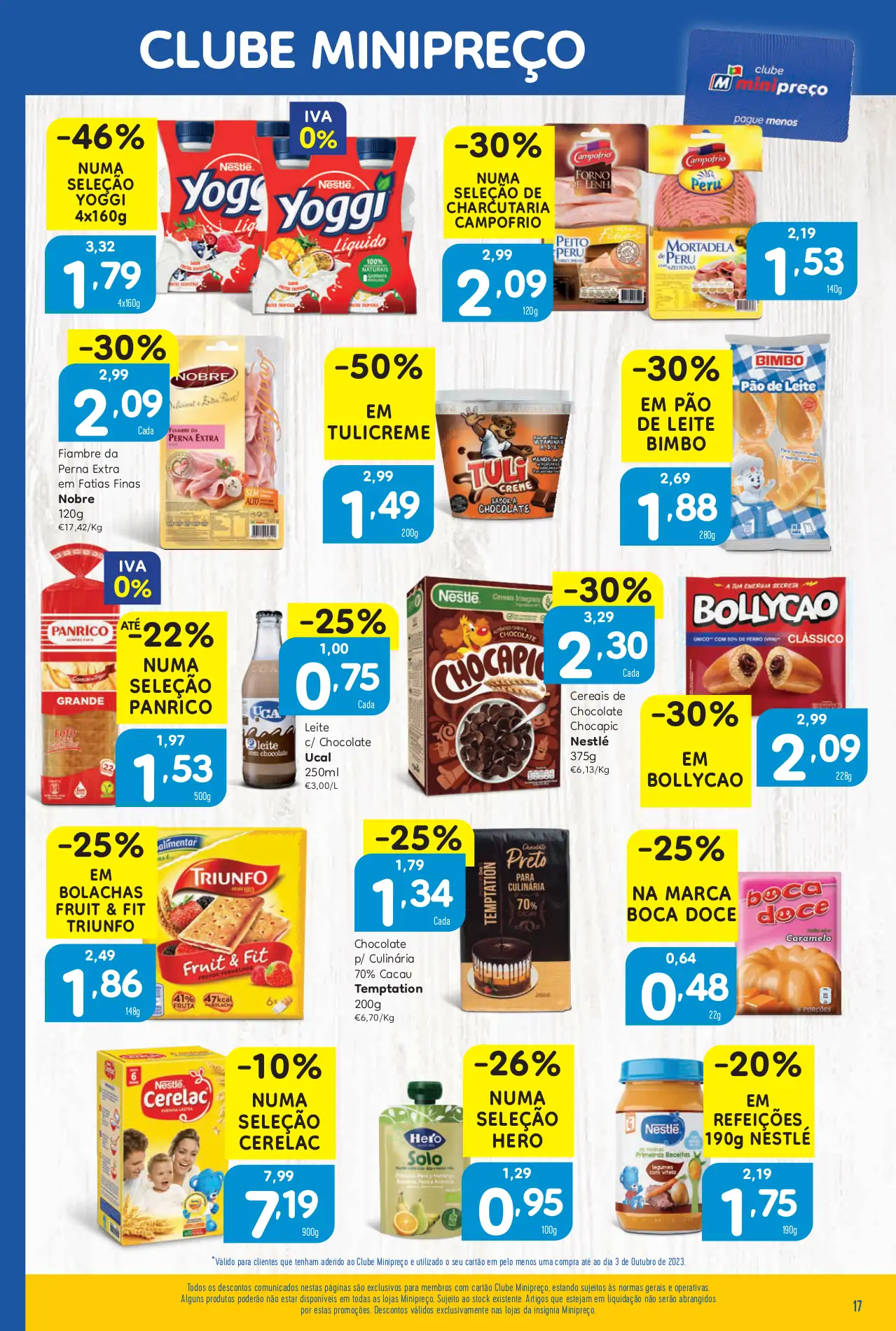 Folheto Minipre&ccedil;o desta semana (5 a 11 outubro)