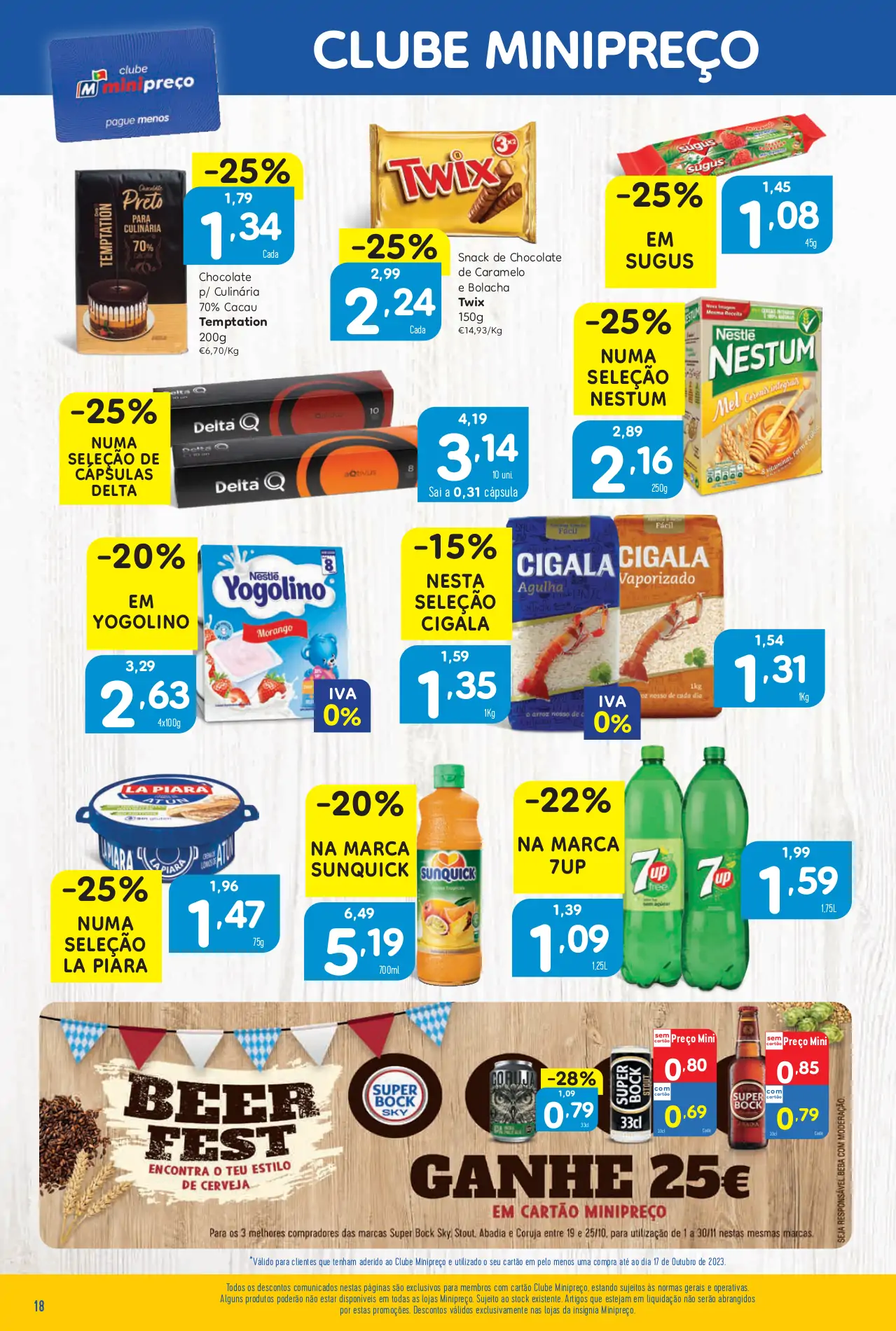 Folheto Minipre&ccedil;o desta semana (19 a 25 outubro)