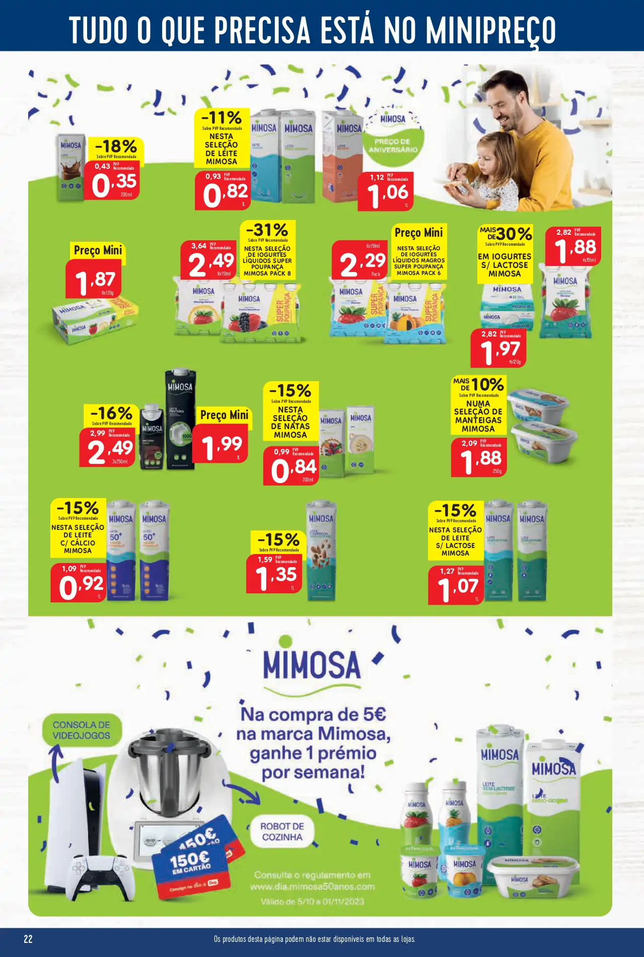 Folheto Minipre&ccedil;o desta semana (5 a 11 outubro)
