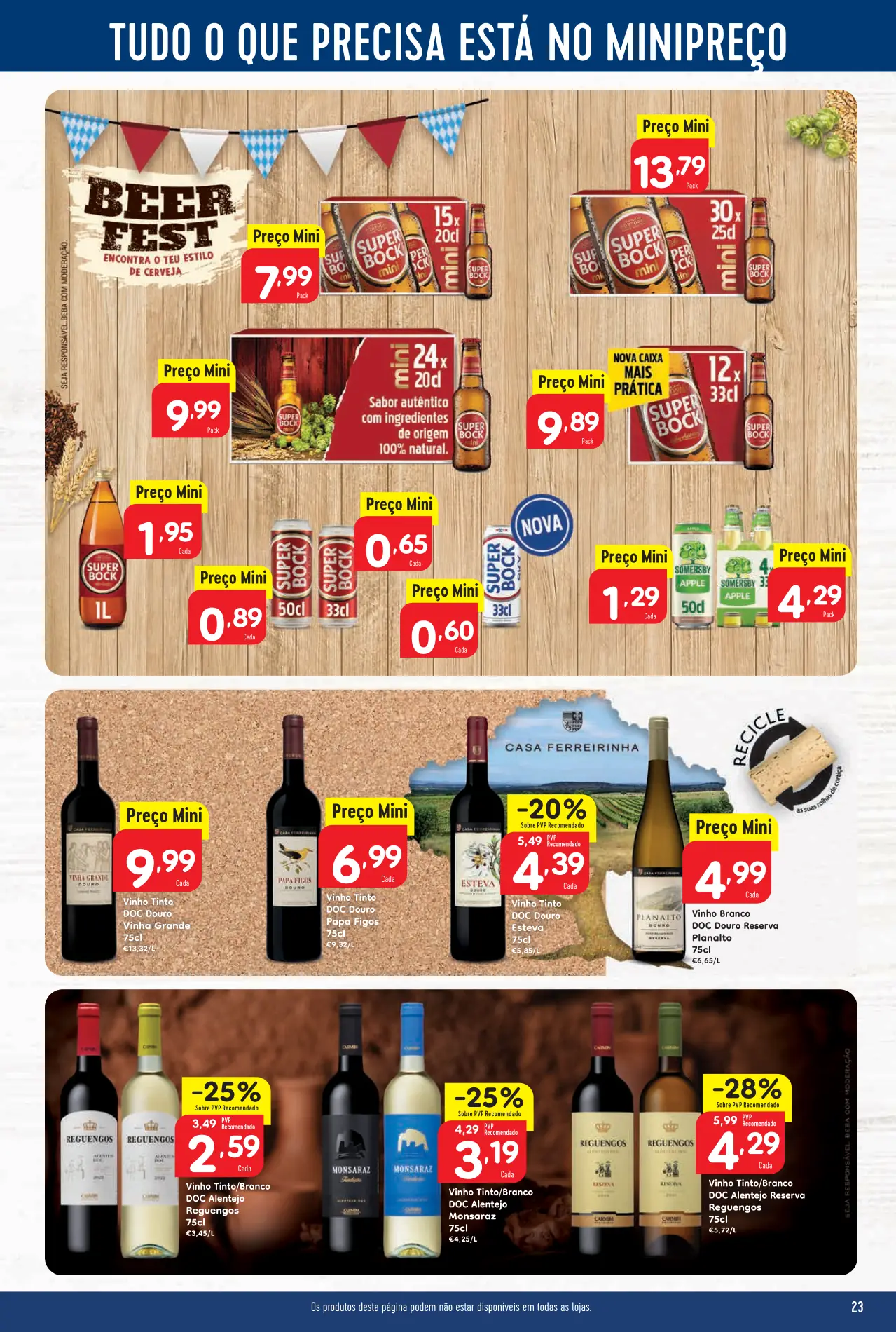 Folheto Minipre&ccedil;o desta semana (12 a 18 outubro)