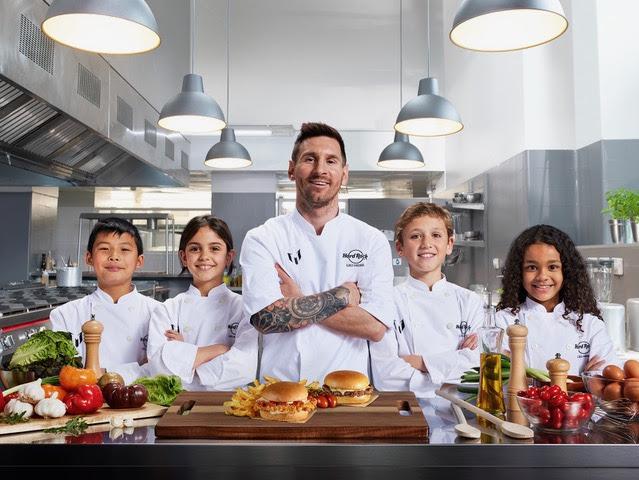 Hard Rock e Lionel Messi lan&ccedil;am o primeiro menu para crian&ccedil;as e j&aacute; pode experimentar no Porto