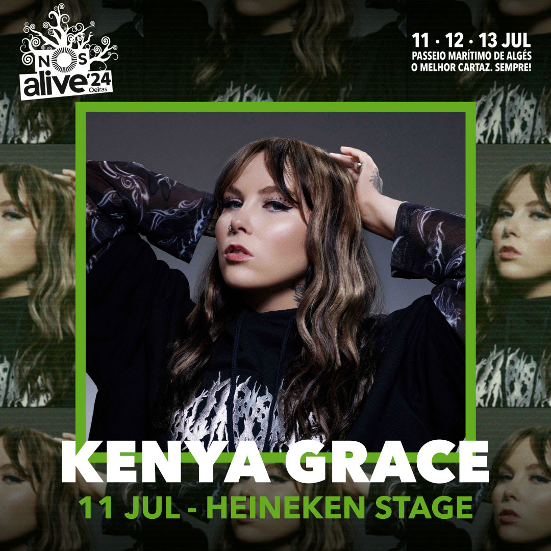 Kenya Grace estreia-se no NOS Alive’ 24 a 11 de Julho