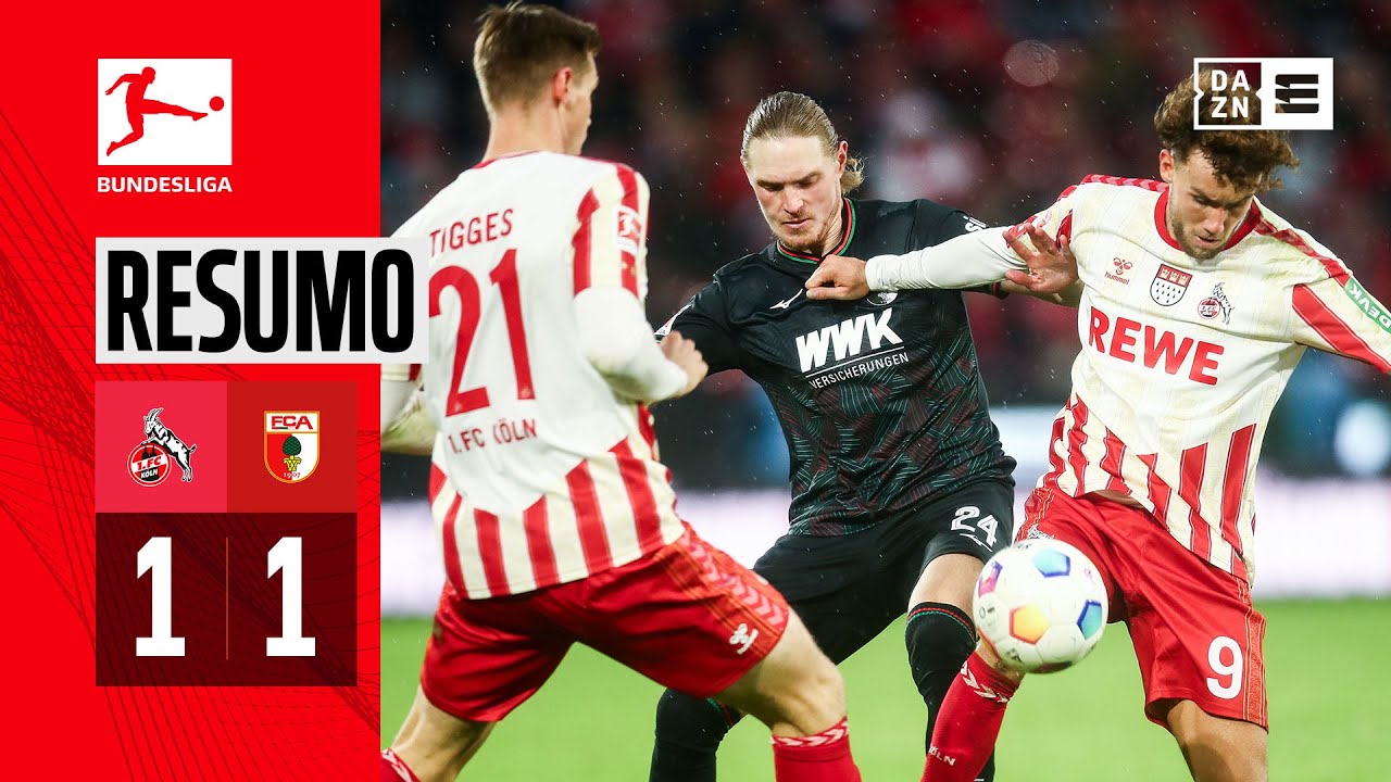 Resumo | Koln 1-1 Augsburg | Bundesliga 23/24