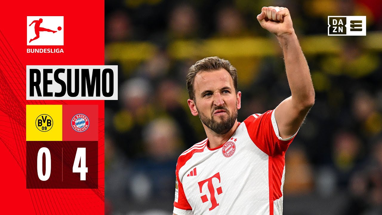 Resumo | Dortmund 0-4 Bayern | Bundesliga 23/24