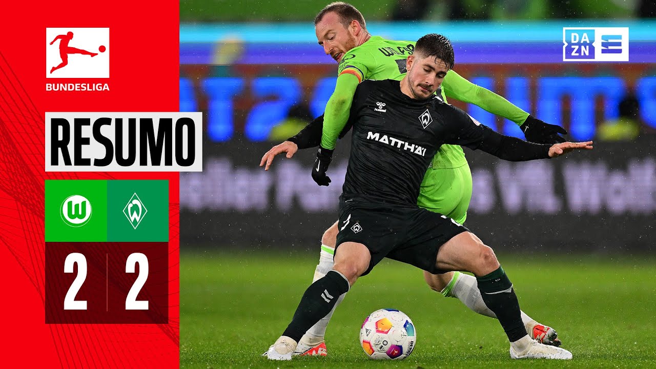Resumo | Wolfsburg 2-2 Werder Bremen | Bundesliga 23/24