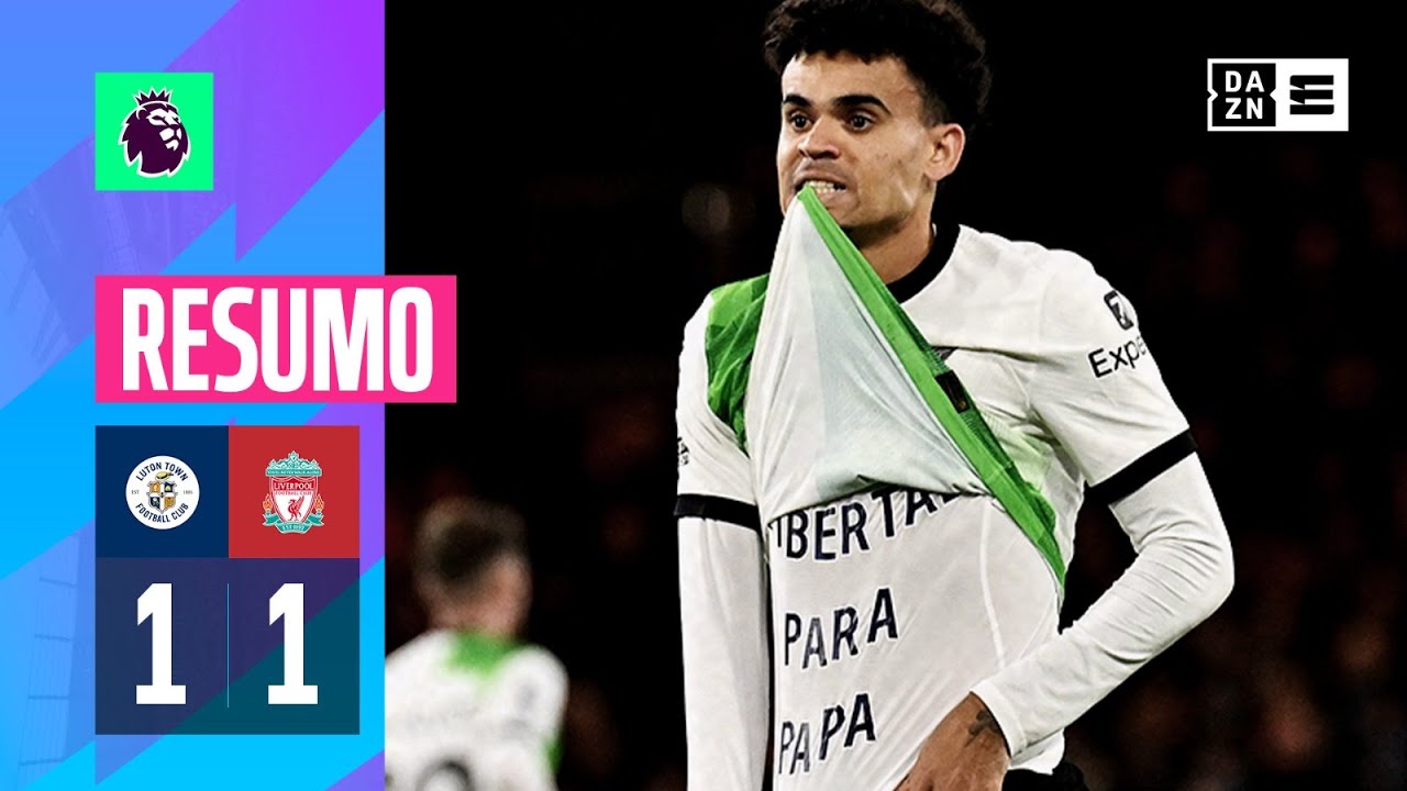 Resumo | Luton 1-1 Liverpool | Premier League 23/24