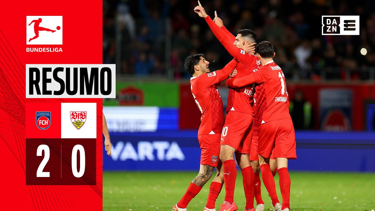 Resumo | Heidenheim 2-0 Stuttgart | Bundesliga 23/24
