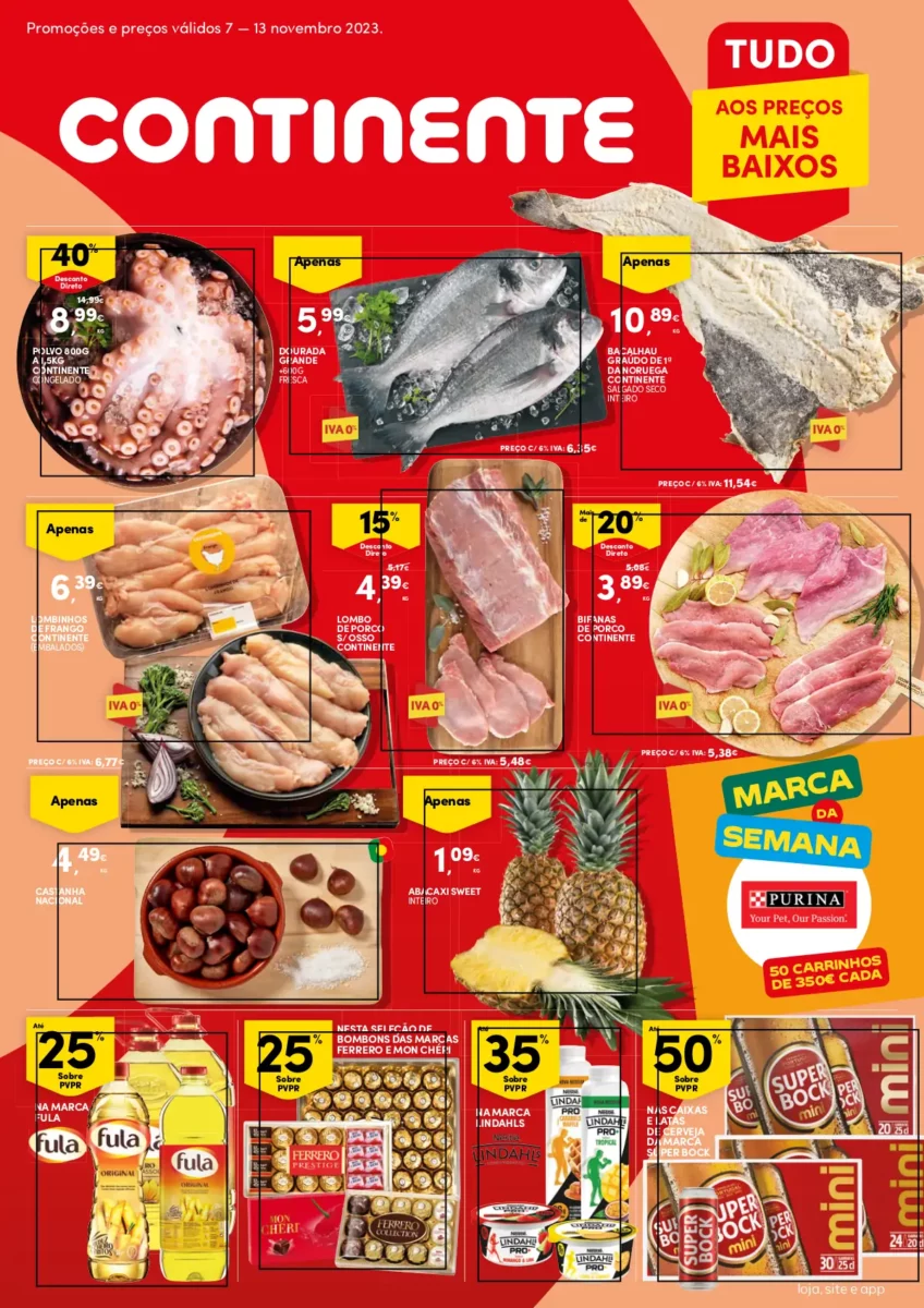 Folheto Continente (7 a 13 novembro)