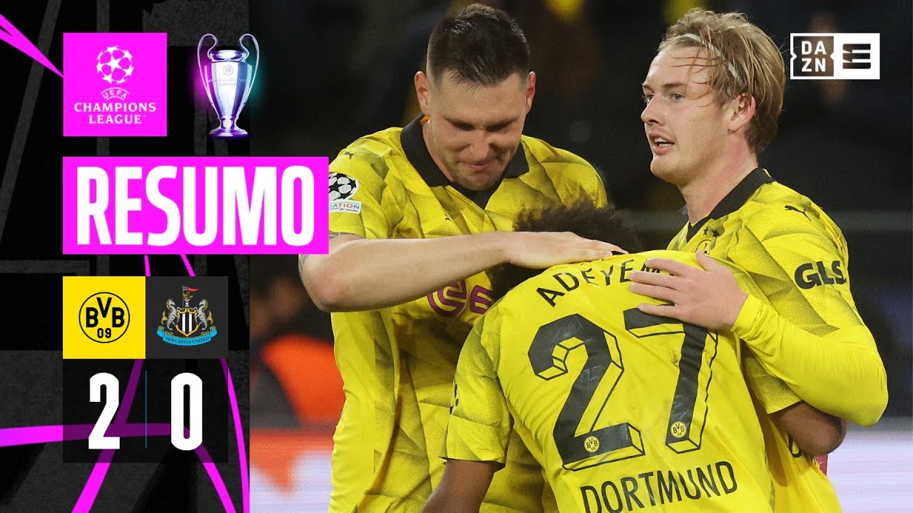 Resumo | Dortmund 2-0 Newcastle | Champions League 23/24