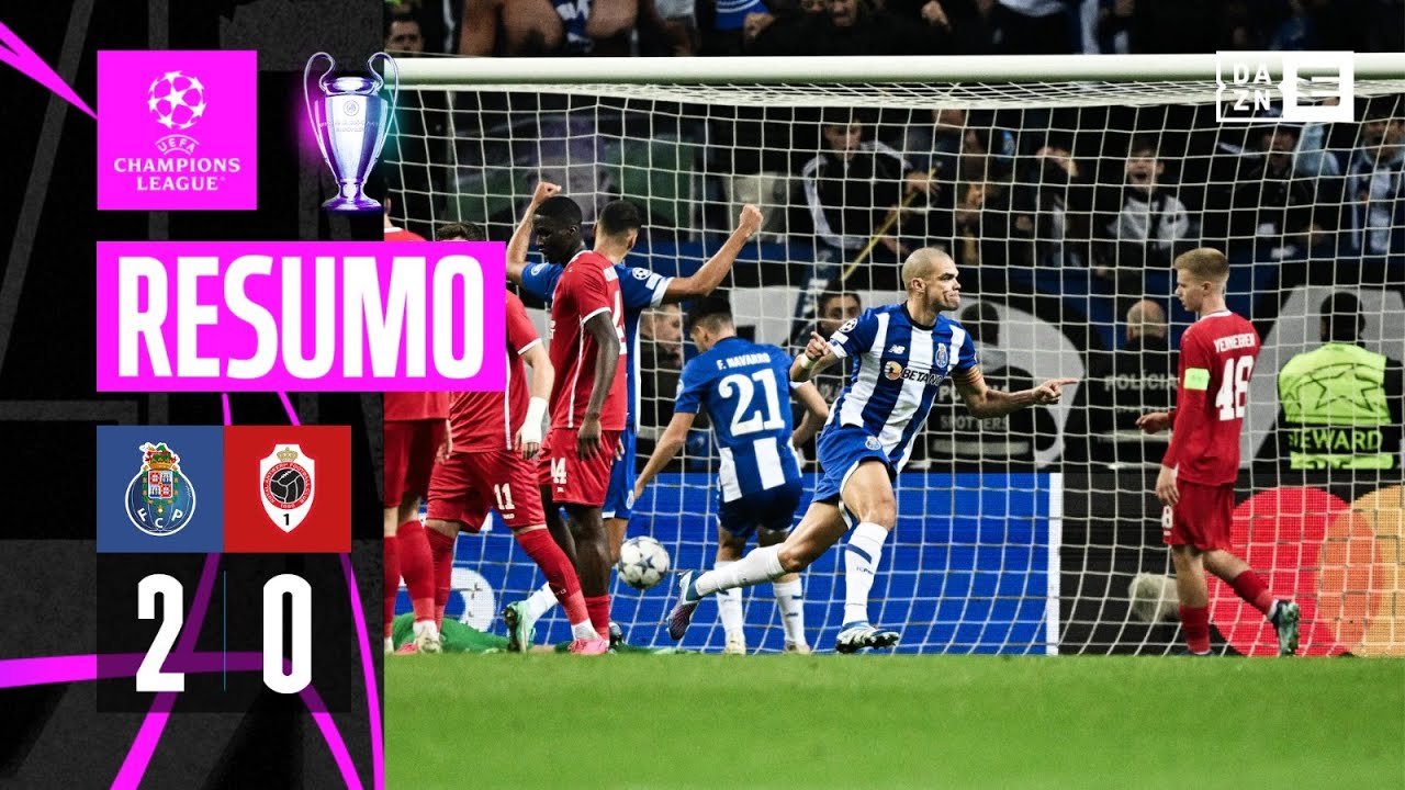 Resumo | FC Porto 2-0 Antwerp | Champions League 23/24