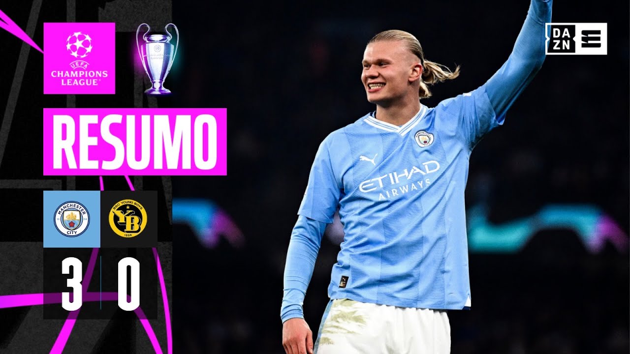 Resumo | Man. City 3-0 Young Boys | Champions League 23/24