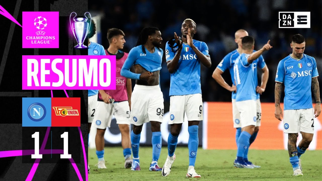 Resumo | Napoli 1-1 Union Berlin | Champions League 23/24
