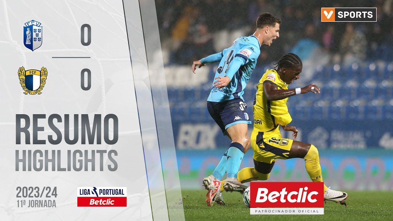 Resumo: FC Vizela 0-0 Famalic&atilde;o (Liga 23/24 #11)