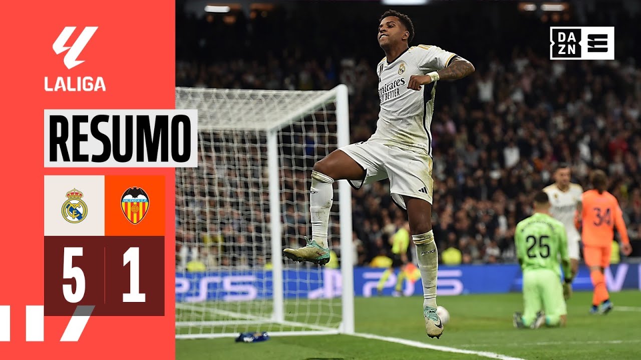 Resumo | Real Madrid 5-1 Valencia FC | LaLiga 23/24