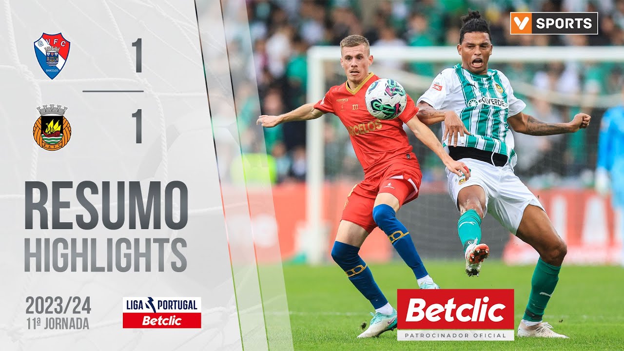 Resumo: Gil Vicente 1-1 Rio Ave (Liga 23/24 #11)