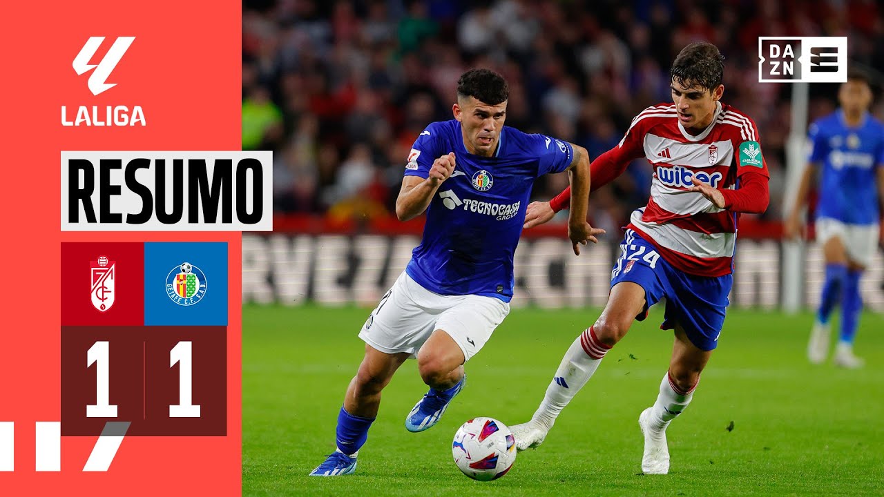 Resumo | Granada 1-1 Getafe | LaLiga 23/24