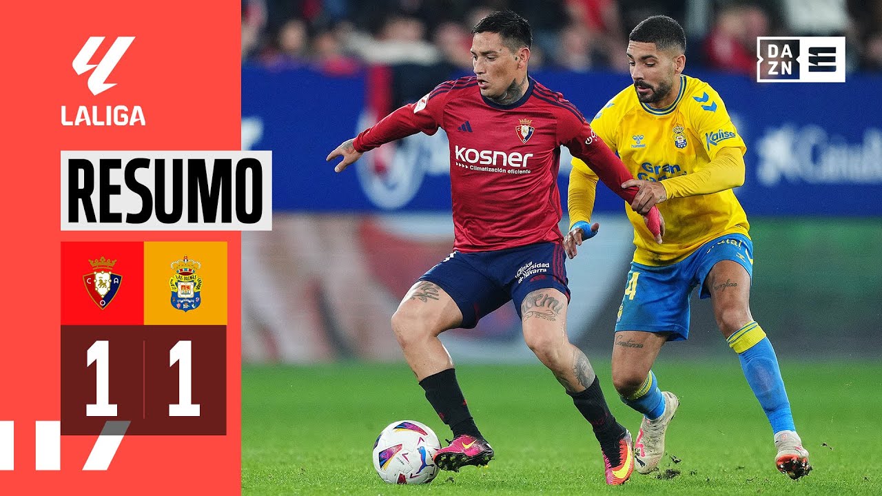Resumo | Osasuna 1-1 Las Palmas | LaLiga 23/24