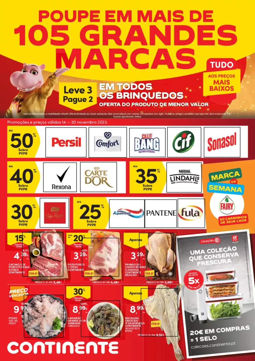 Folheto Continente (14 a 20 novembro)